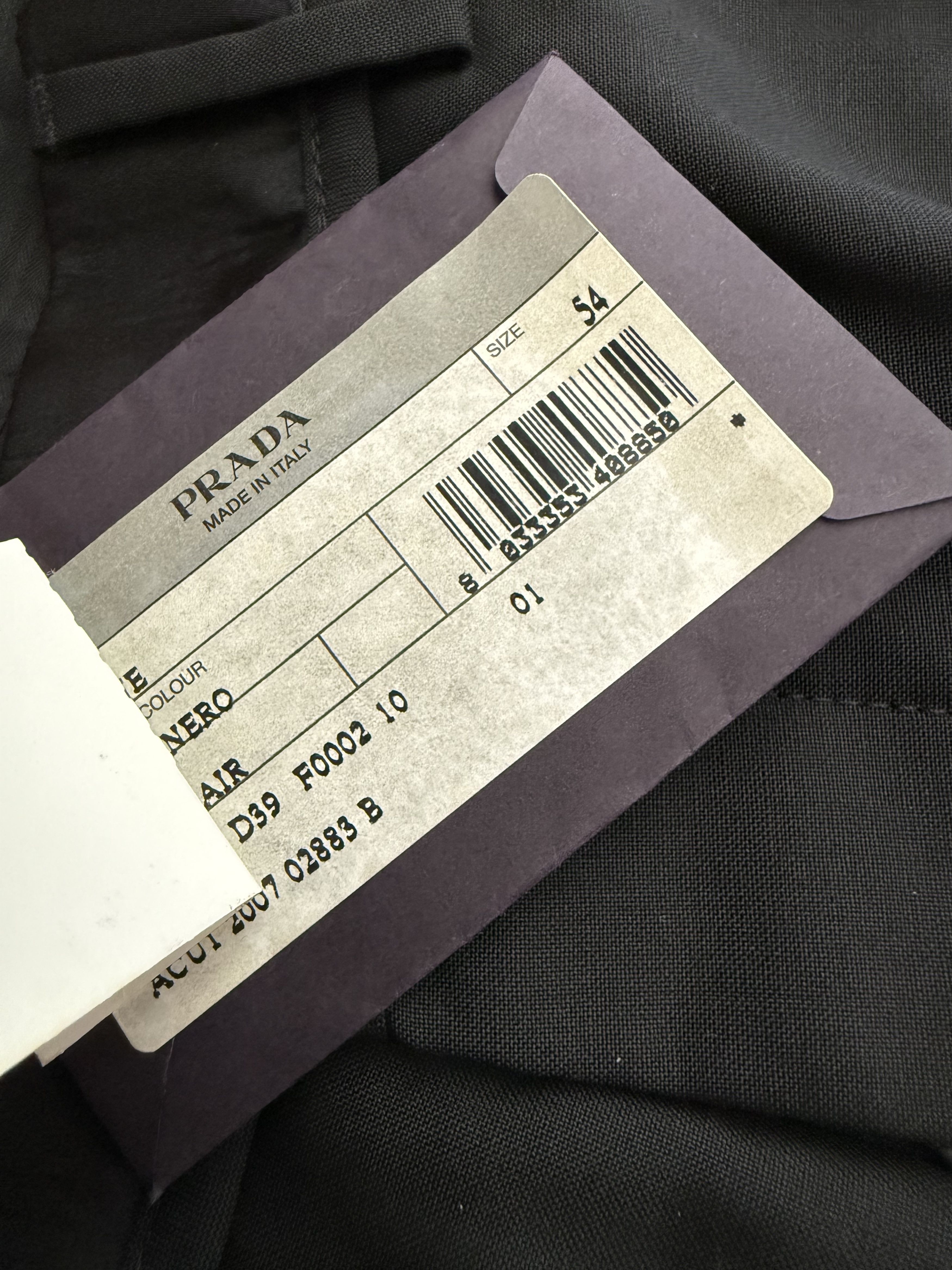 Prada Prada Black Pants Size US 38 / EU 54 - 4 Thumbnail