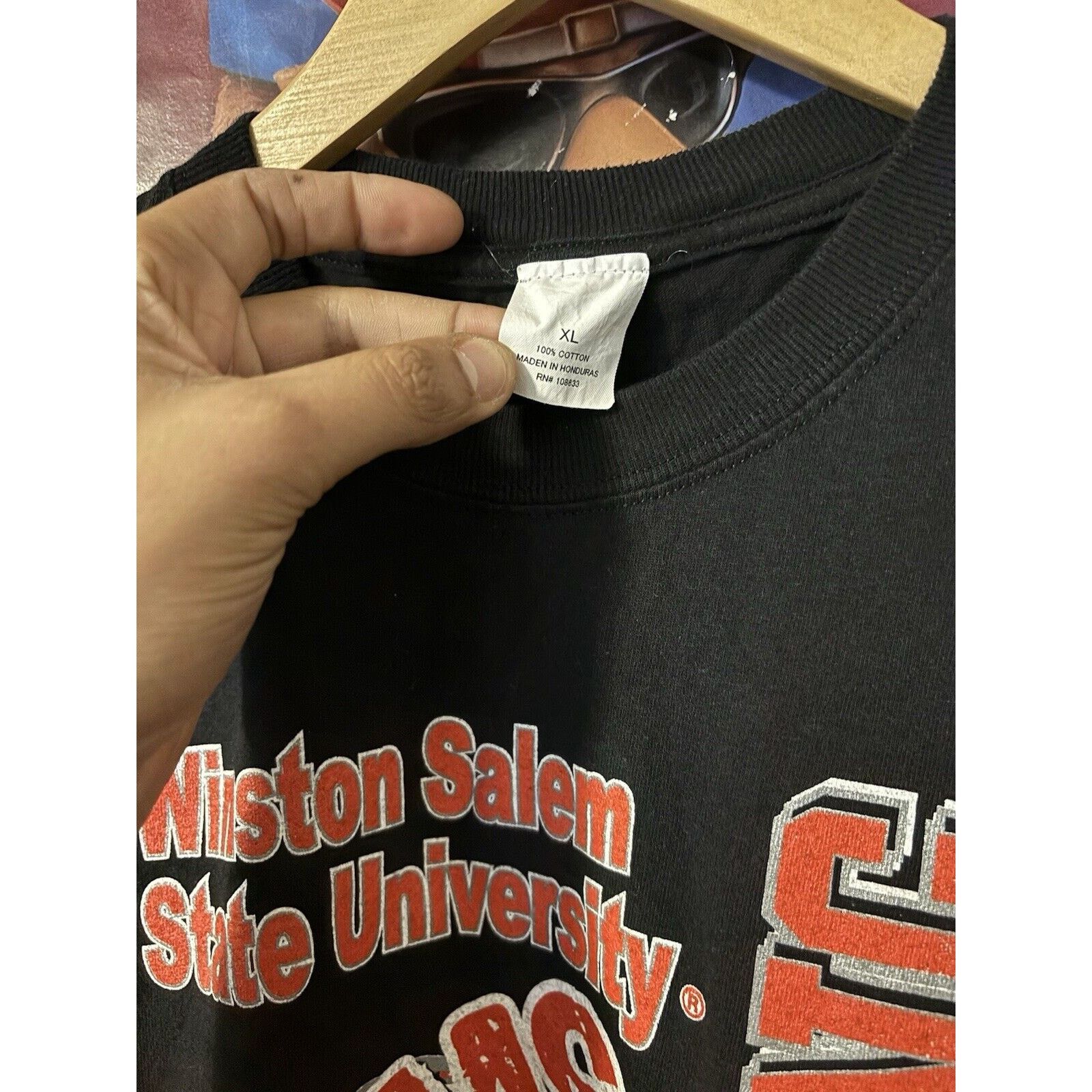 Other vintage winston salem state rams homecoming black Shirt XL Size US XL / EU 56 / 4 - 4 Thumbnail