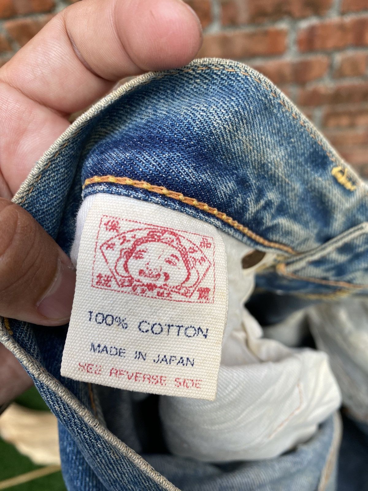 Evisu W30x29 Vintage evise genes made in JAPAN Size US 30 / EU 46 - 8 Thumbnail