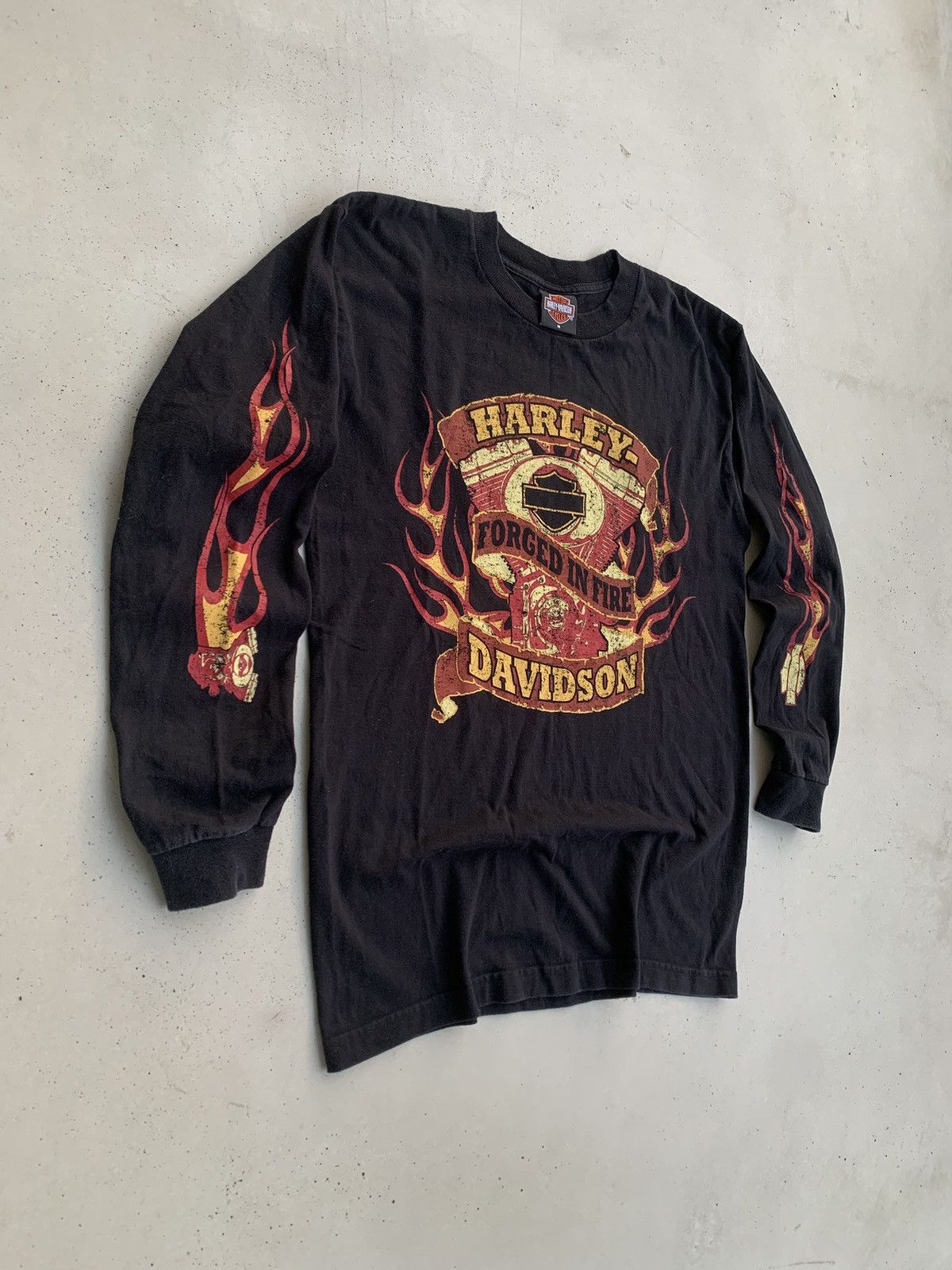 Band Tees Harley Davidson Longsleeve Vintage 2005 Rock USA Logo Size US M / EU 48-50 / 2 - 4 Thumbnail