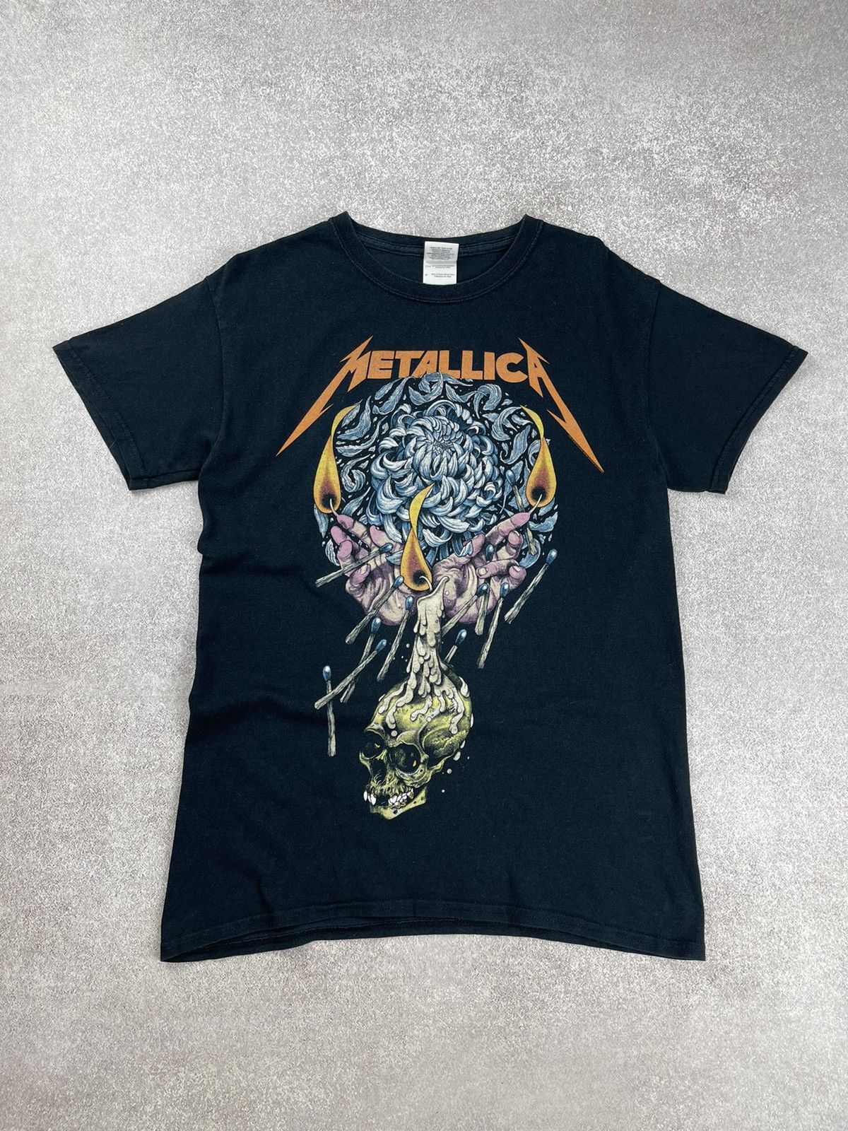 Band Tees × Metallica × Vintage Vintage Metallica Rock Band T-Shirt Size US S / EU 44-46 / 1 - 1 Thumbnail