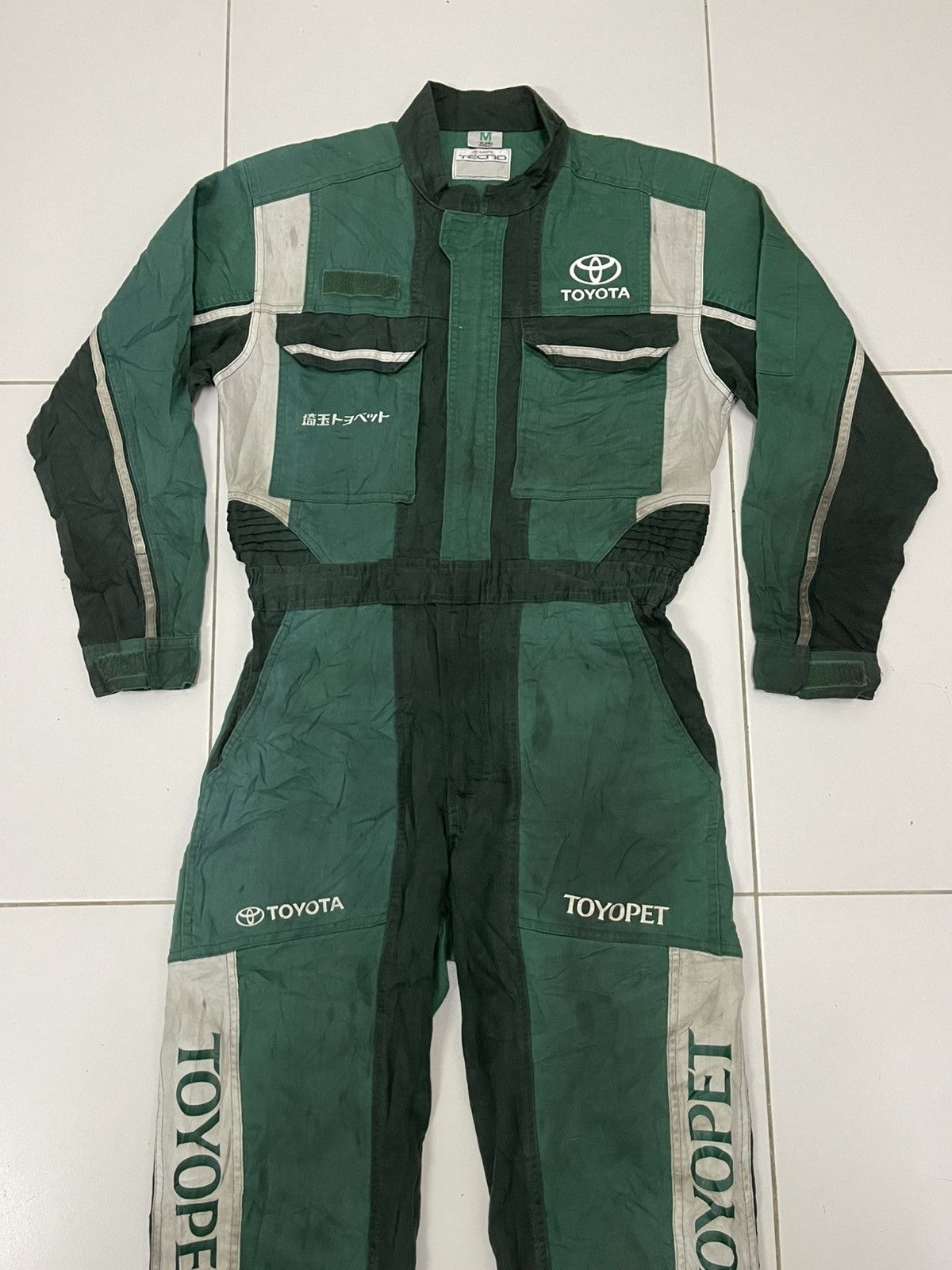 Sports Specialties Rare Vintage TOYOTA Techno TOYOPET Overalls Jumpsuit Racing Size US M / EU 48-50 / 2 - 2 Thumbnail