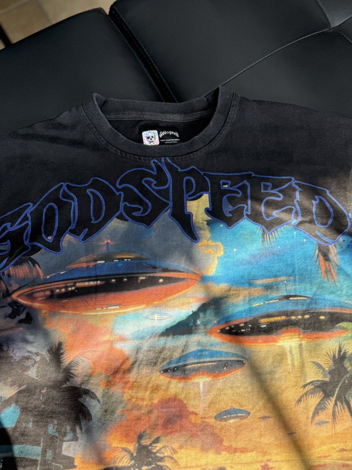 Godspeed Godspeed Black UFO Tee Shirt Size Large (NEW) Size US L / EU 52-54 / 3 - 5 Thumbnail