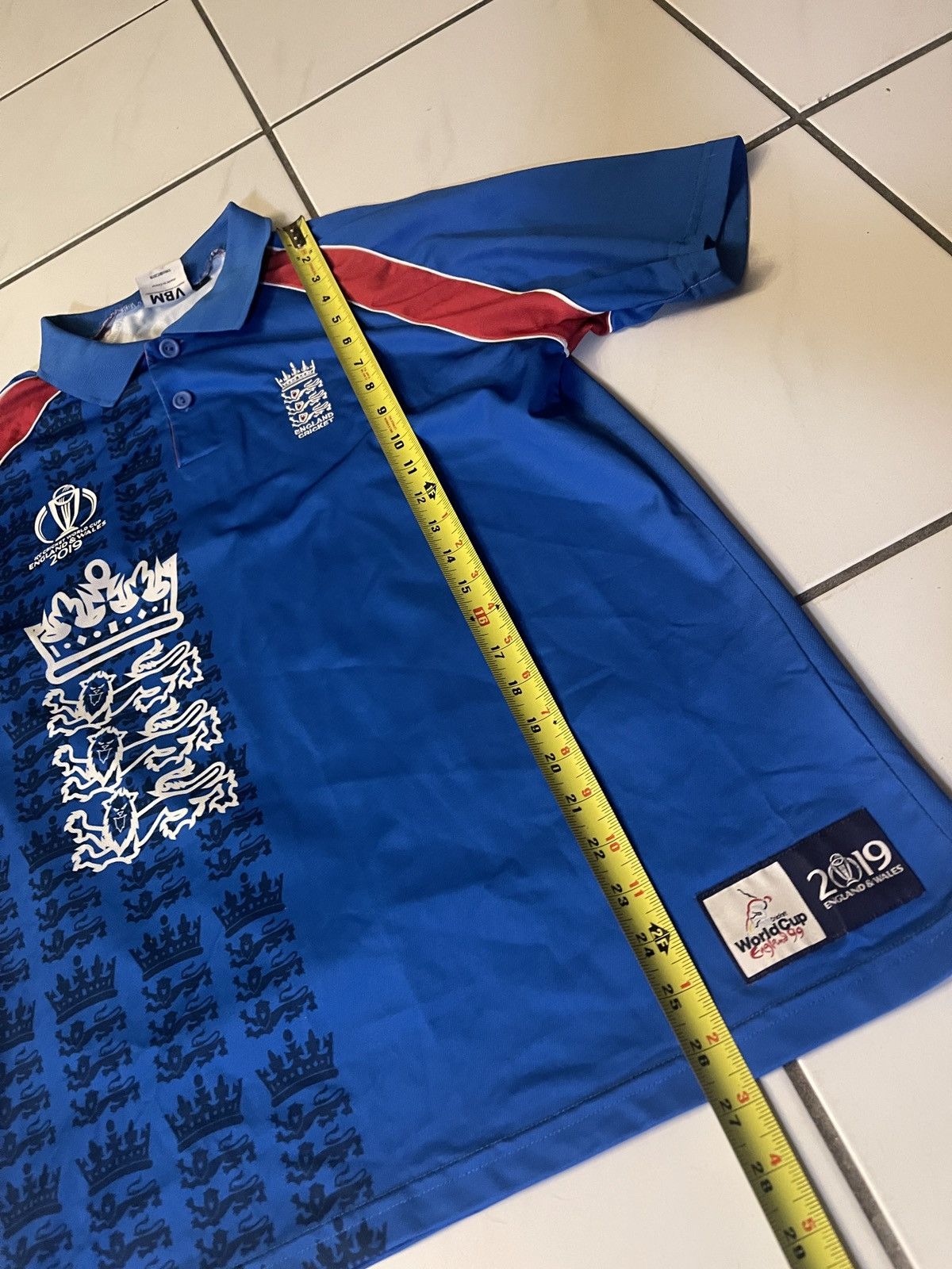 Other England Cricket Shirt Large World Cup 2019 1999 ODI One Day Size US L / EU 52-54 / 3 - 5 Thumbnail