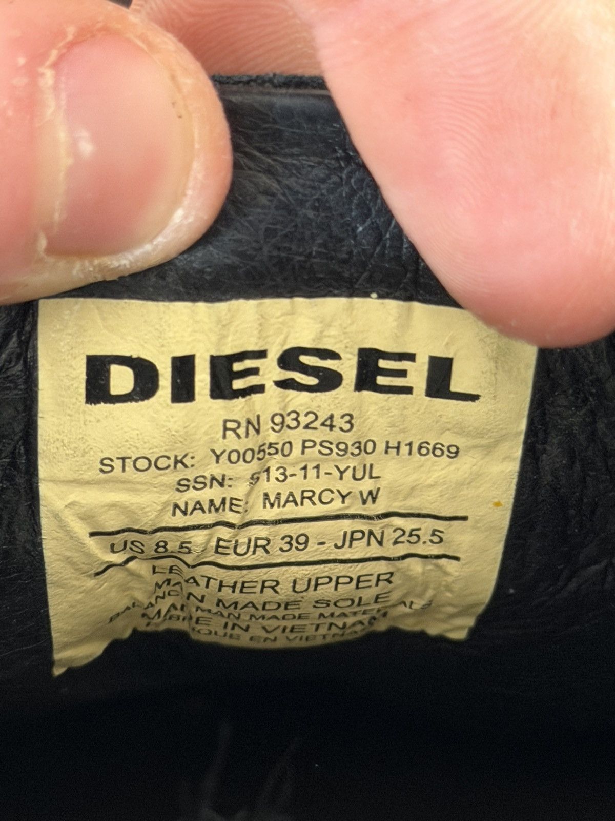 Diesel VTG Diesel Archive suede y2k shoes sneakers Size US 6 / EU 39 - 11 Thumbnail