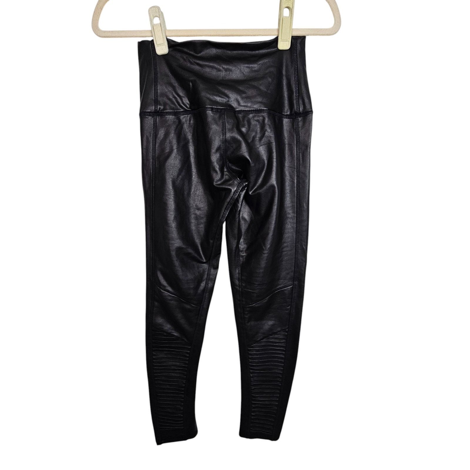 7 For All Mankind 7 For All Mankind Womens Faux Leather Moto Leggings Sz XS Size 25" / US 0 / IT 36 - 7 Thumbnail