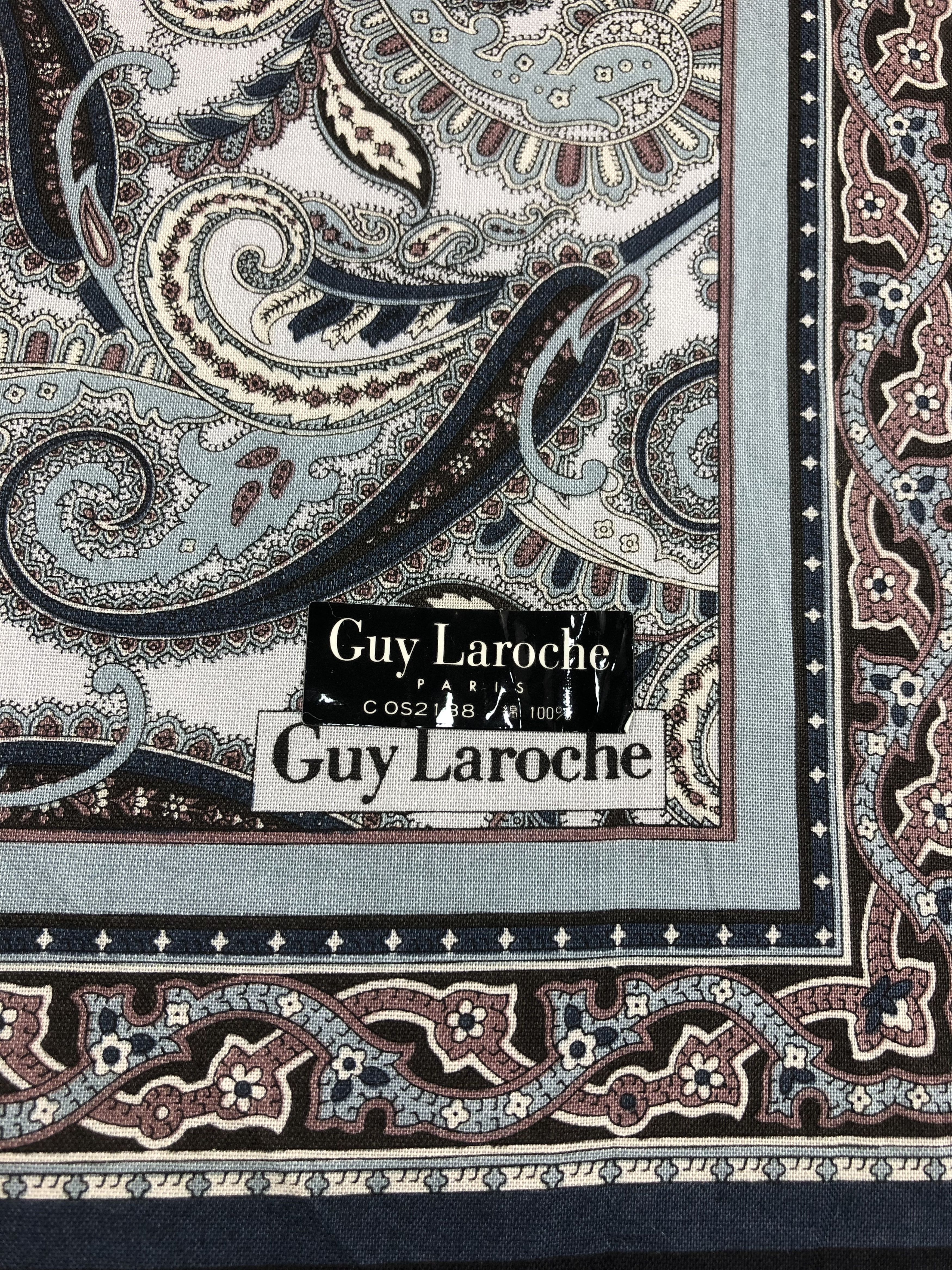 Guy Laroche Guy Laroche Paislee Handkerchief / Bandana / Neckerchief Size ONE SIZE - 5 Thumbnail