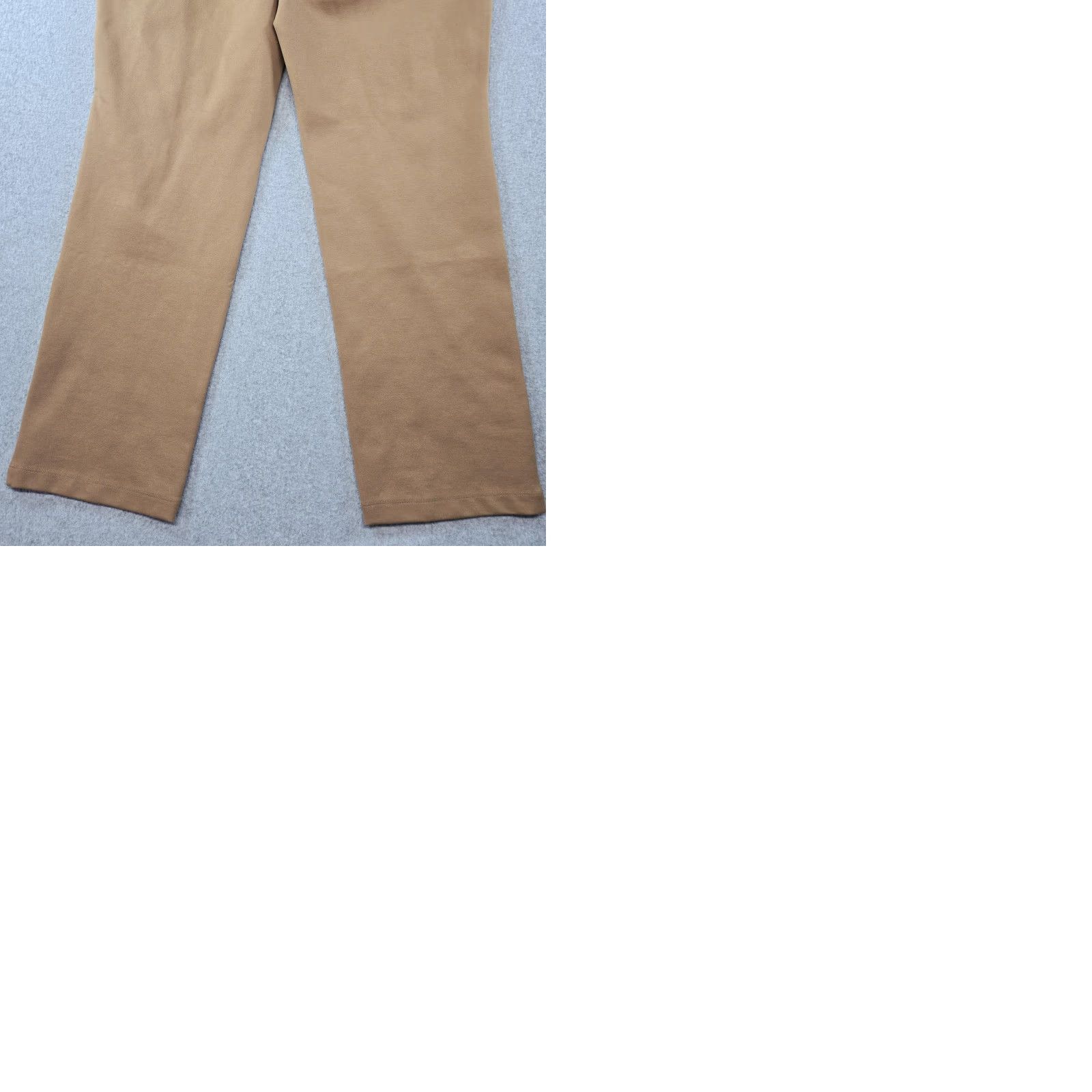 Quince Quince Pants Womens M Beige Dress Pants Straight Knit Pull On Stretch Comfort Size 32" / US 10 / IT 46 - 9 Thumbnail