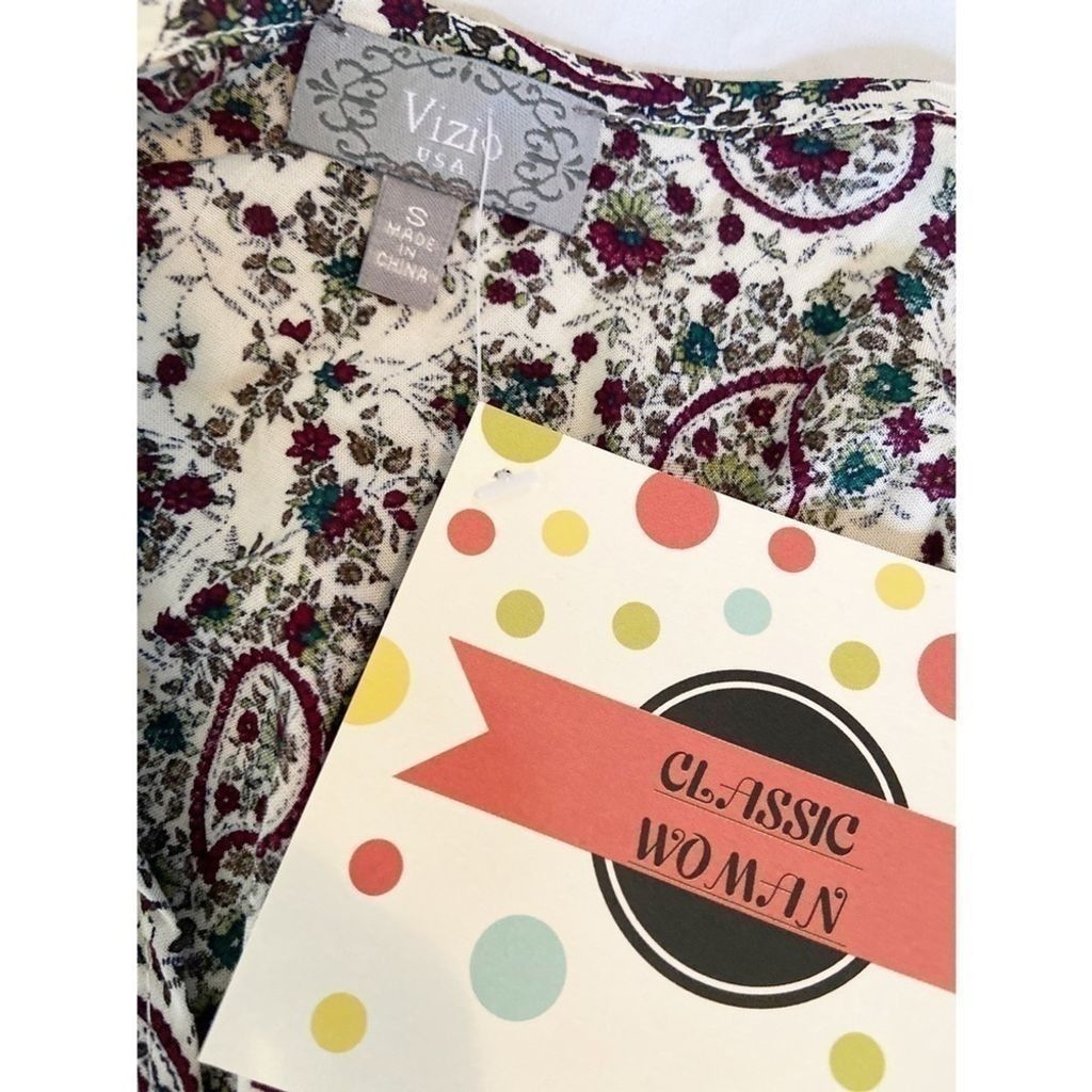 The Unbranded Brand NWT Boutique Floral Dress Size XS / US 0-2 / IT 36-38 - 8 Thumbnail