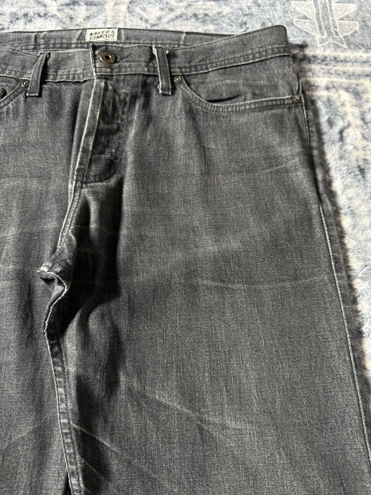 Naked & Famous Vintage Naked And Famous Weird Guy Grandrelle Denim Pants Size US 34 / EU 50 - 8 Thumbnail