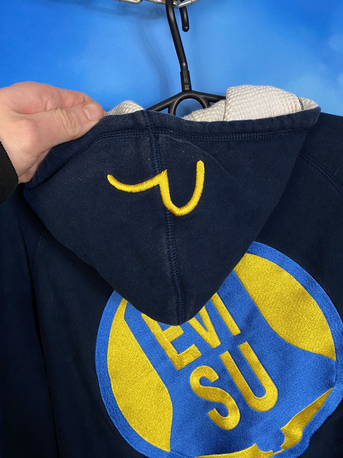 Evisu × Japanese Brand × Vintage RARE❗️ 90’s EVISU VINTAGE HOODIE Y2K Size US M / EU 48-50 / 2 - 2 Thumbnail