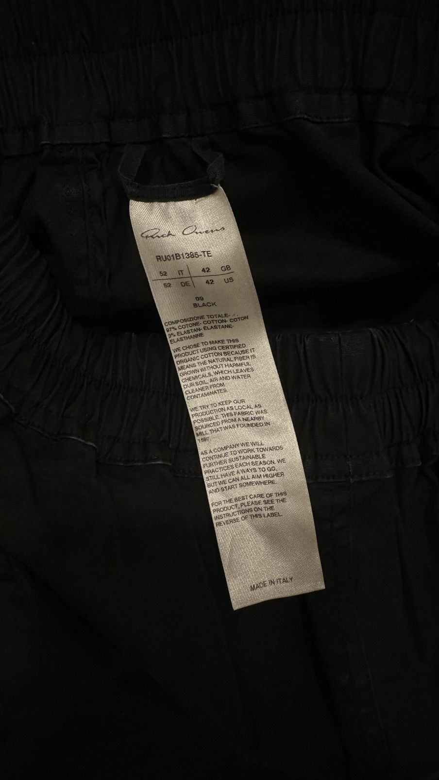 Rick Owens RICK OWENS Cropped Cargo Previous price: $836 Size US 36 / EU 52 - 7 Thumbnail