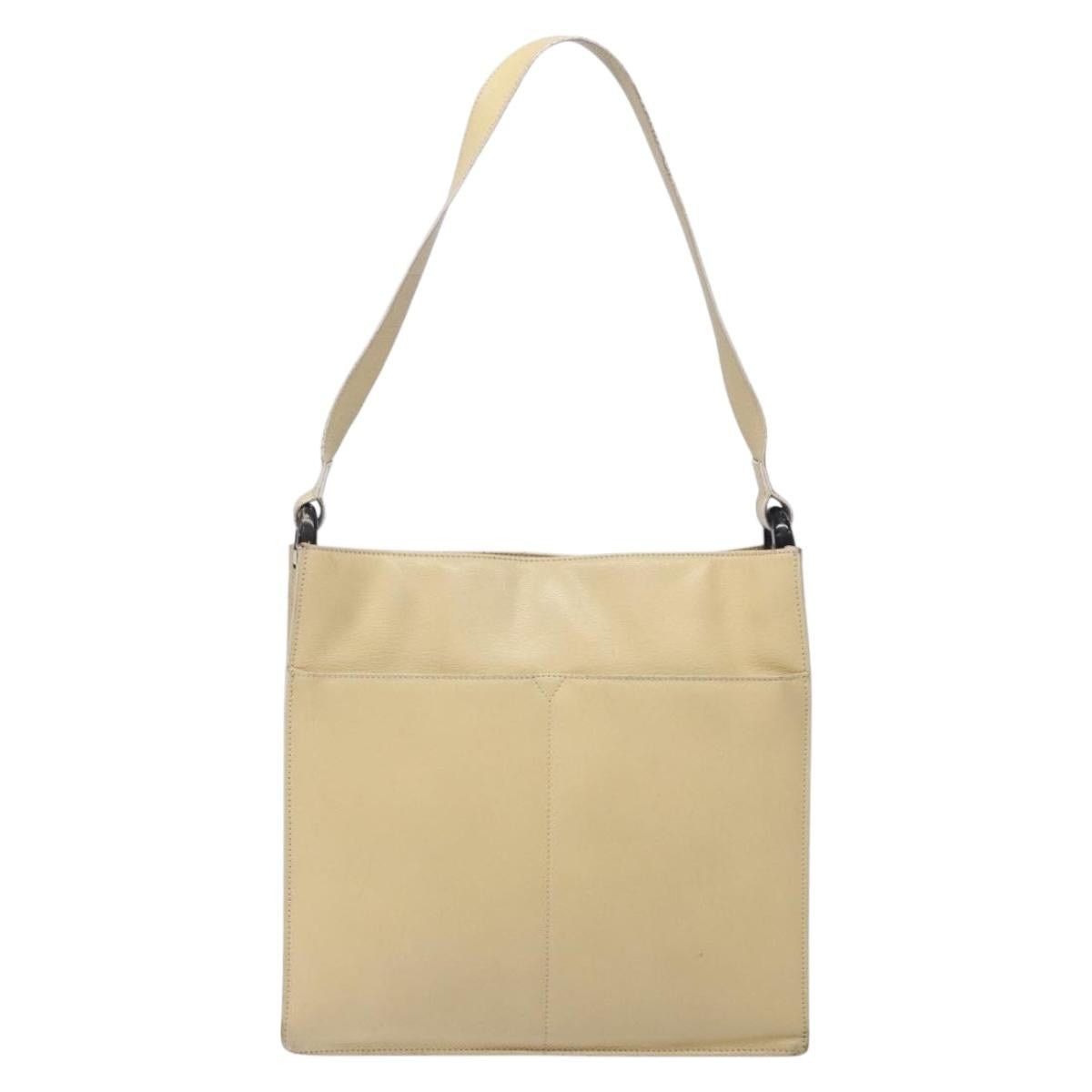 Gucci GUCCI Shoulder Bag Leather Beige Gold 001 3444 001 3444 Size ONE SIZE - 2 Thumbnail