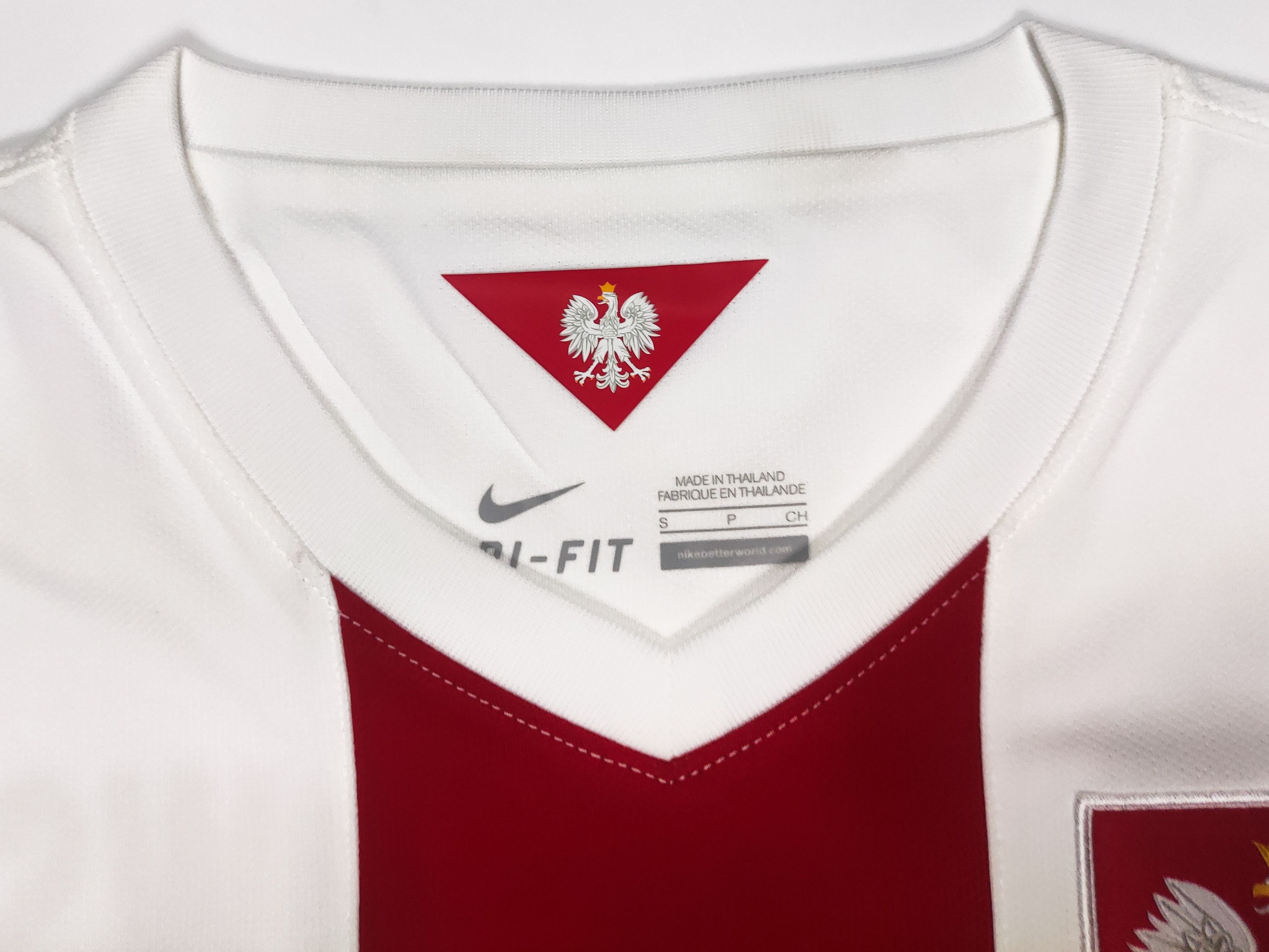 Nike Signed Błasczykowski #16 Poland 2014 2015 Nike Home Shirt M Size US S / EU 44-46 / 1 - 3 Thumbnail