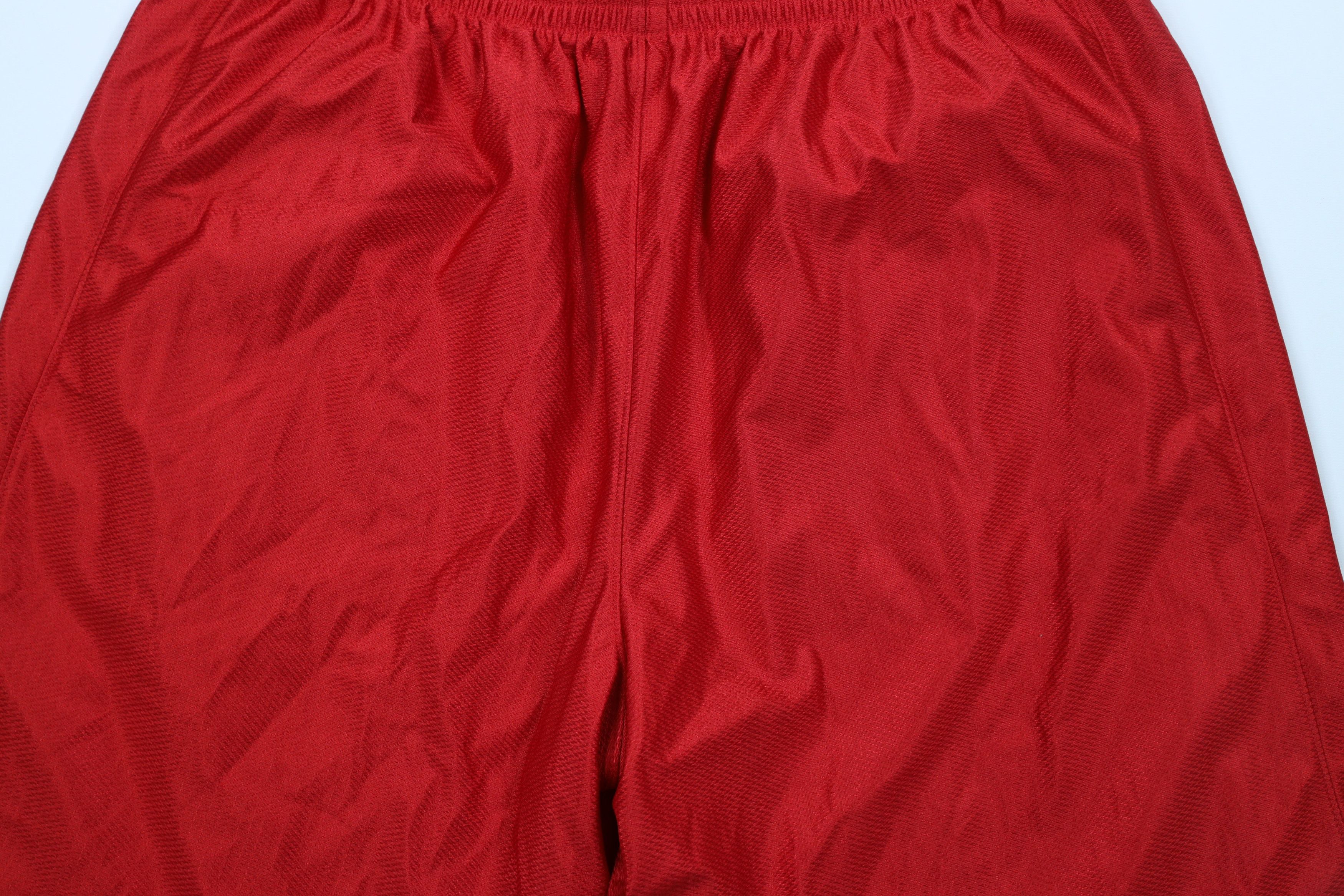 Nike × Vintage Vintage Nike Scott Mini Swoosh Gym Basketball Shorts Red Size US 40 / EU 56 - 11 Thumbnail
