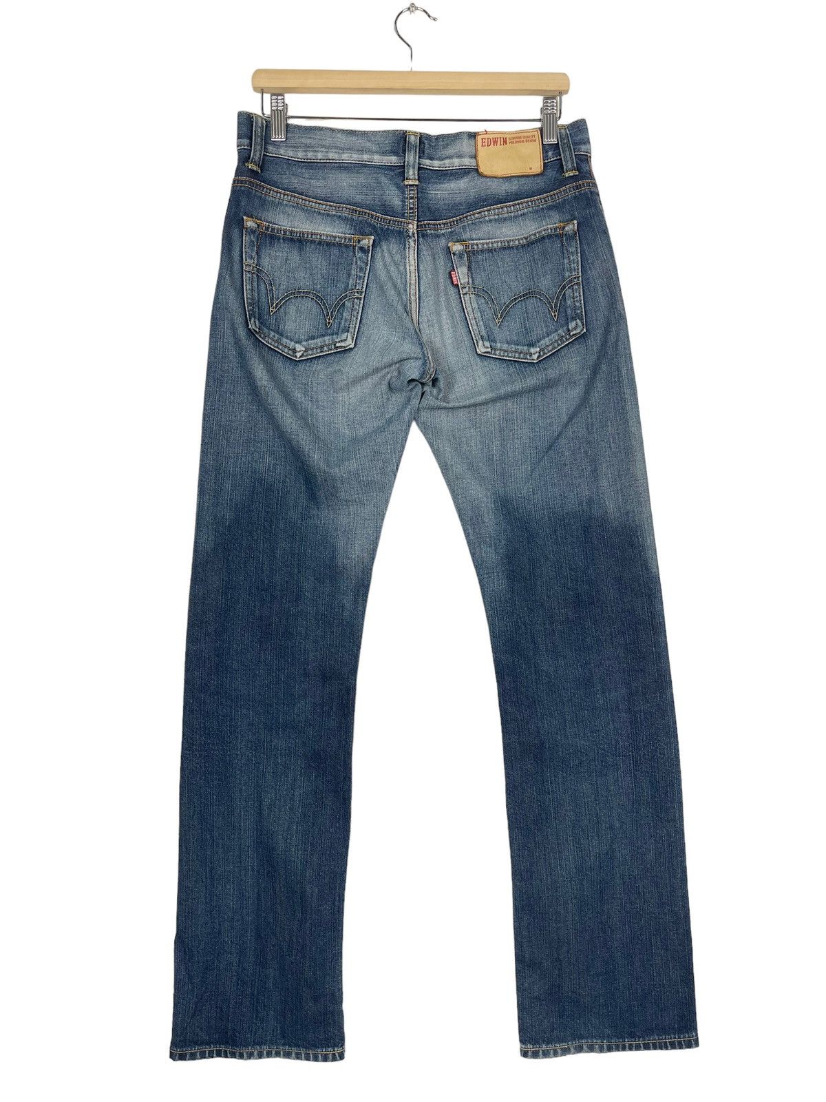Edwin EDWIN FLARE ZIPPER FLY JEANS Size US 32 / EU 48 - 12 Thumbnail
