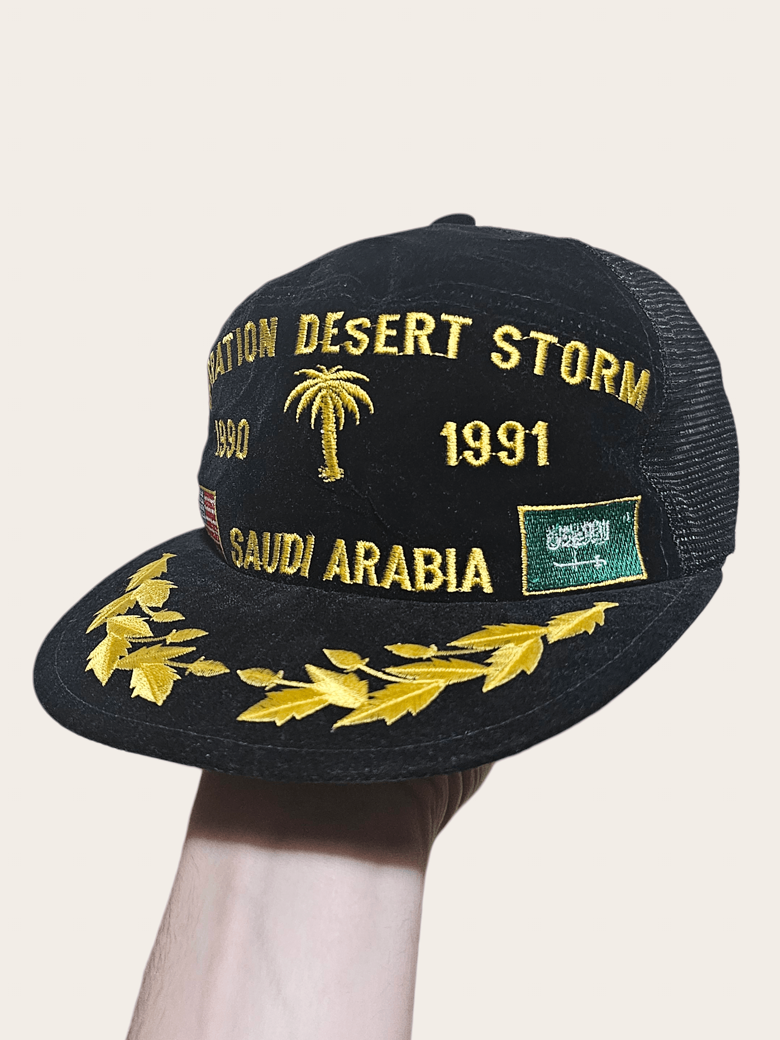 Vintage USA Operation Desert Storm Saudi Arabia 1990-91 Size ONE SIZE - 3 Thumbnail