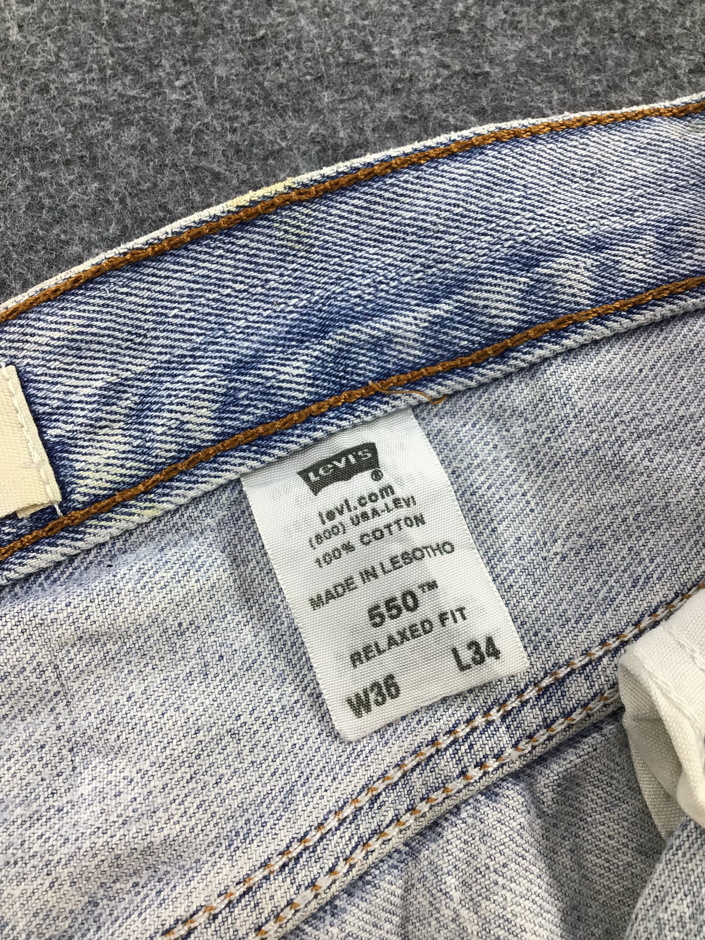 Levi's Vintage Levis 550 Jeans-J880 Size US 36 / EU 52 - 11 Thumbnail