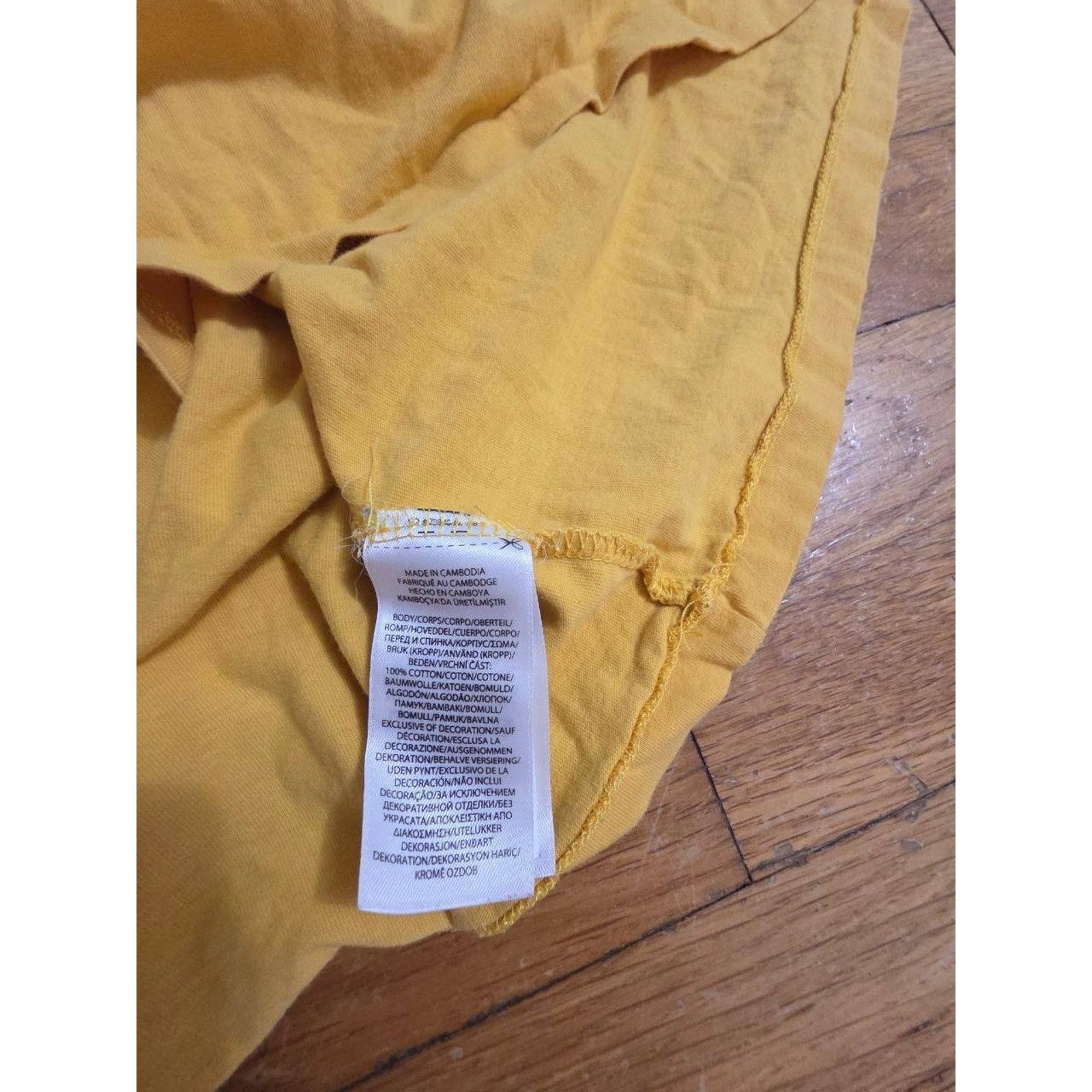 Polo Ralph Lauren Polo Ralph Lauren Men’s T Shirt Tee Yellow XXL A001126 Size US XXL / EU 58 / 5 - 4 Thumbnail