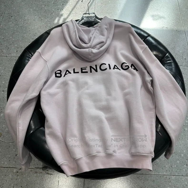 Balenciaga Balenciaga Lilac Letter Logo Multi-Pocket Hoodie, Size XS Size US XS / EU 42 / 0 - 2 Thumbnail