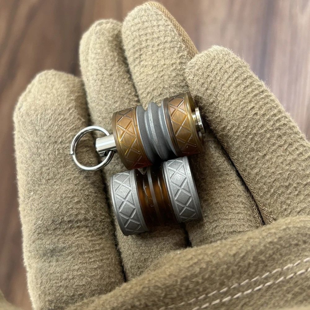 Other Titanium PEI Knife Beads Paracord Bead EDC Zipper Charms Size ONE SIZE - 2 Thumbnail