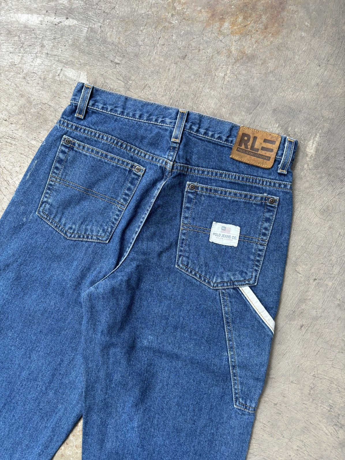 Polo Ralph Lauren Vtg 90’s Polo Jeans Ralph Lauren Carpenter Size US 28 / EU 44 - 2 Thumbnail
