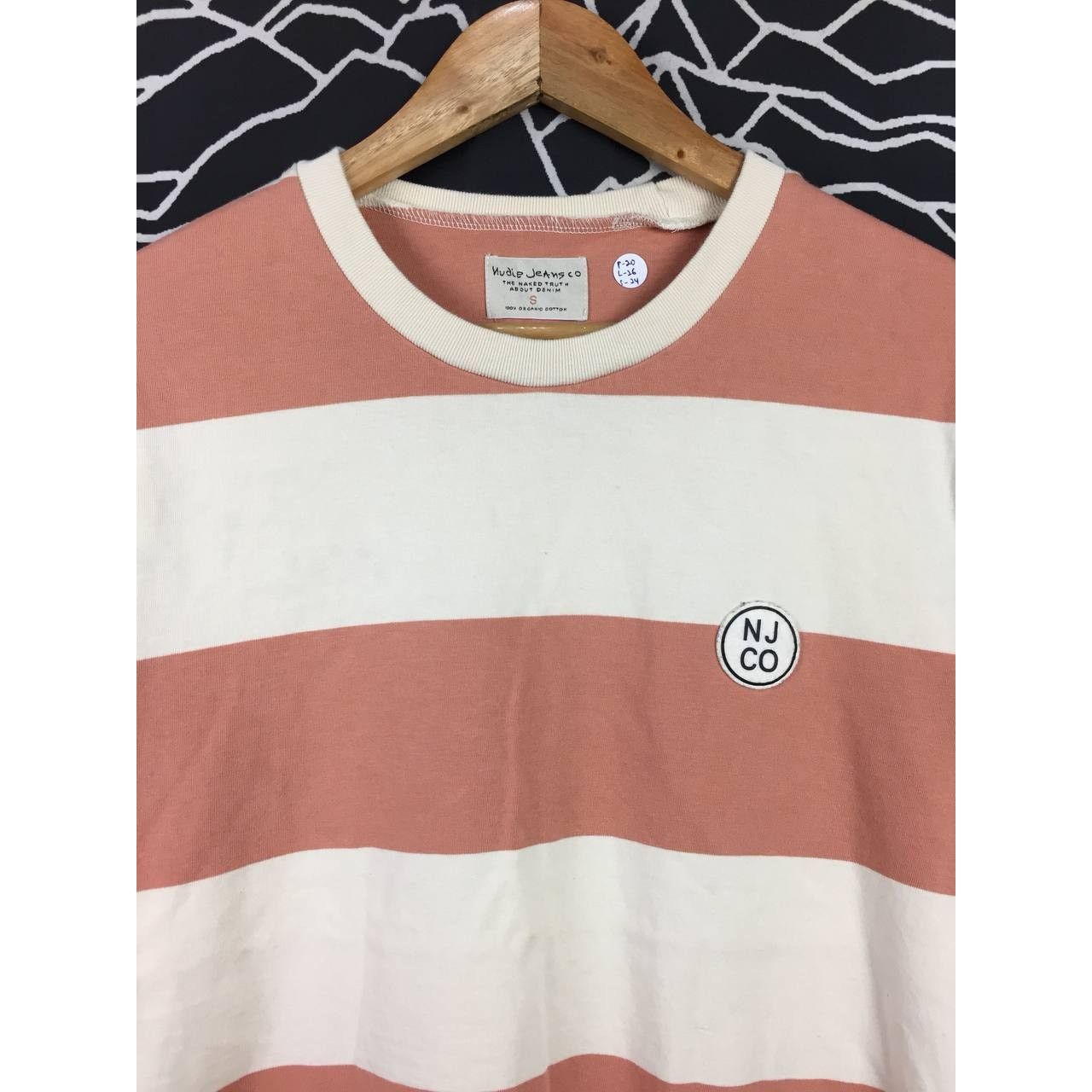 Nudie Jeans × Vintage Nudie Jeans Co Rudi Block NJCO Circle Logo Longsleeve Tee Size US S / EU 44-46 / 1 - 3 Thumbnail