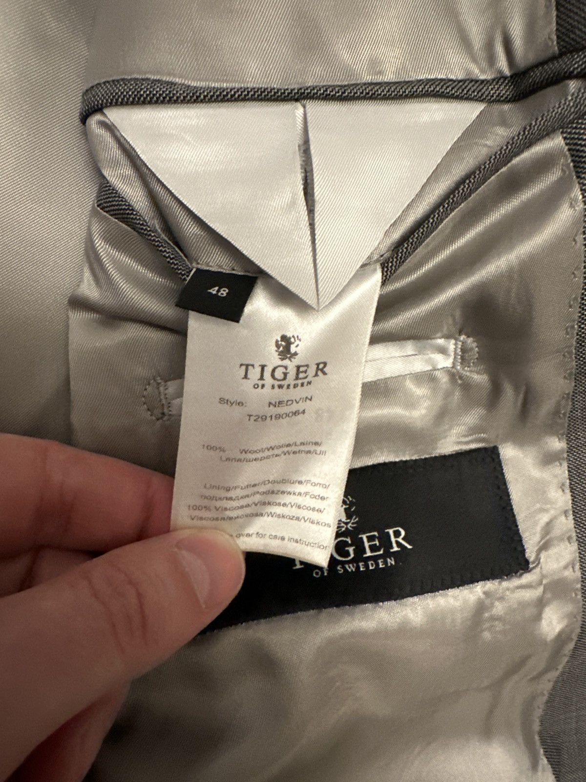 Tiger of Sweden Tiger of Sweden Nedvin Suit US38 Size 38R - 7 Thumbnail