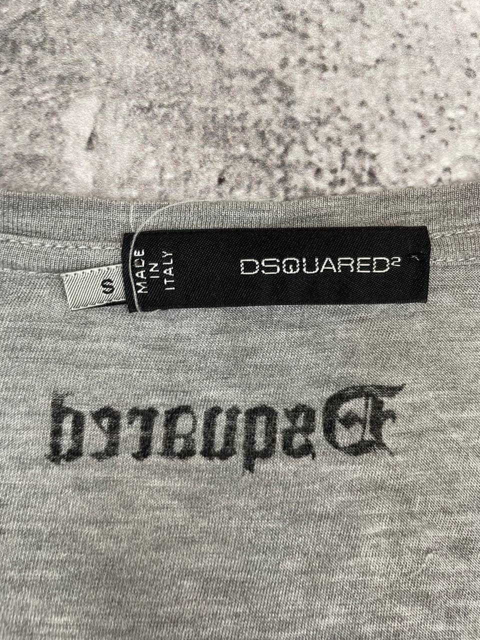 Dsquared2 Dsquared2 Women T-Shirt Grey V-Neck Size S Size S / US 4 / IT 40 - 5 Thumbnail
