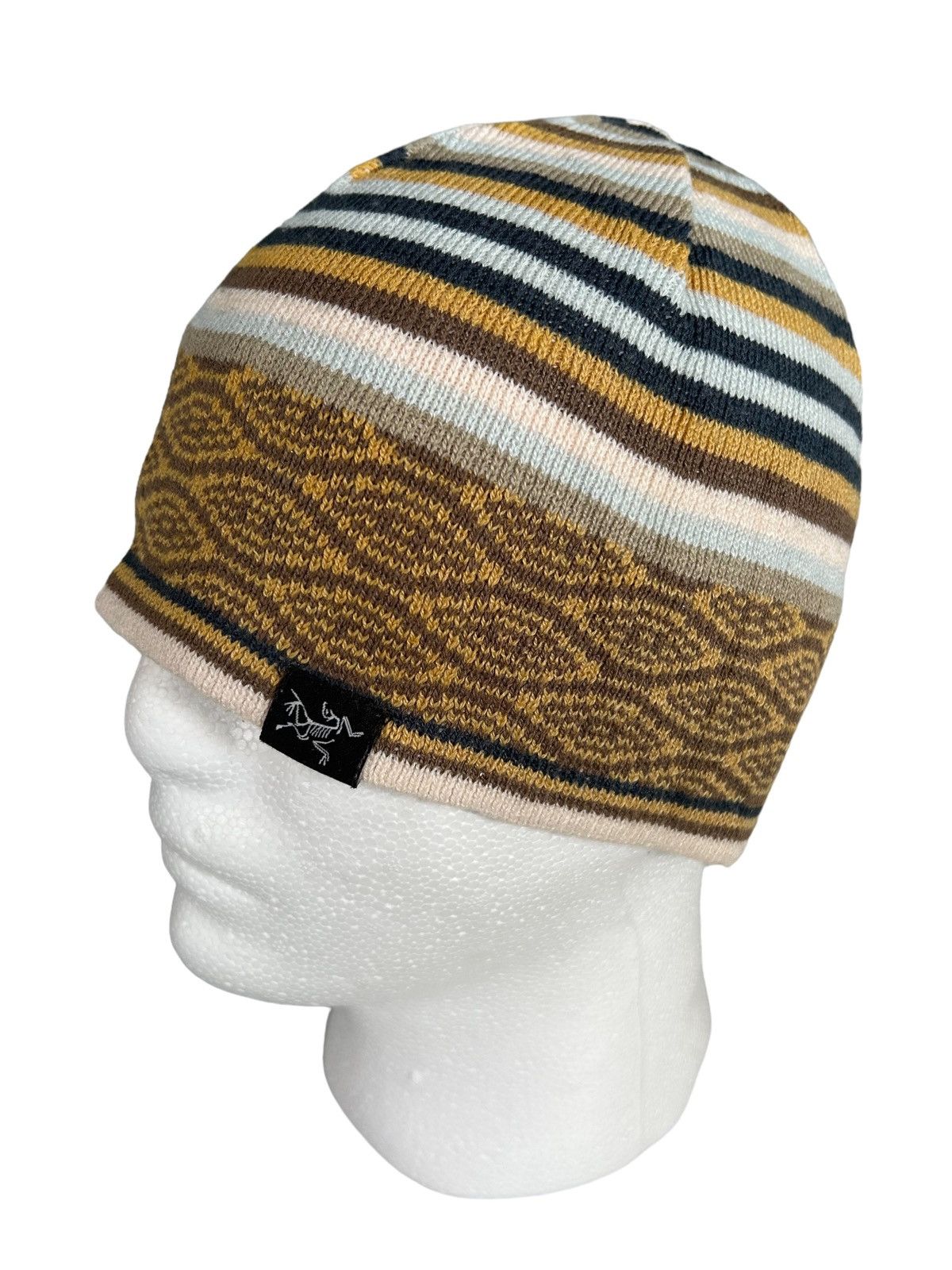 Arc'teryx Vtg Arc'teryx Multicolor Striped Beanie 50%wool 50%Acrylic Size ONE SIZE - 2 Thumbnail
