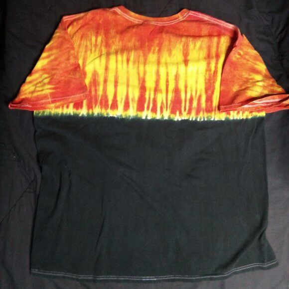 Hanes Vintage Las Vegas Bikefest 2004 Flame Fire Tie Dye T-Shirt Size US XXL / EU 58 / 5 - 5 Thumbnail