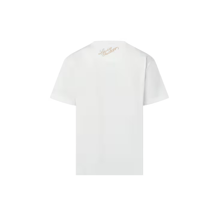 Louis Vuitton Embellished Cotton T-Shirt Size US S / EU 44-46 / 1 - 2 Thumbnail