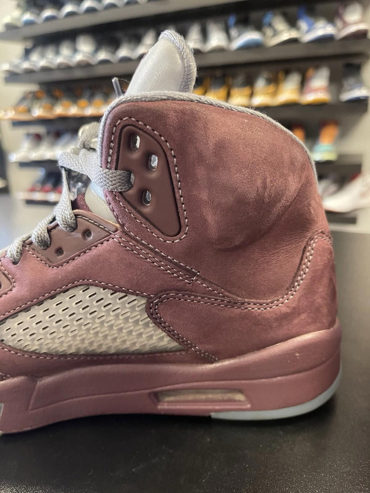 Jordan Brand Size 8 - Nike Air Jordan 5 Retro Burgundy ‘23 DZ4131-600 OG Size US 8 / EU 41 - 7 Thumbnail
