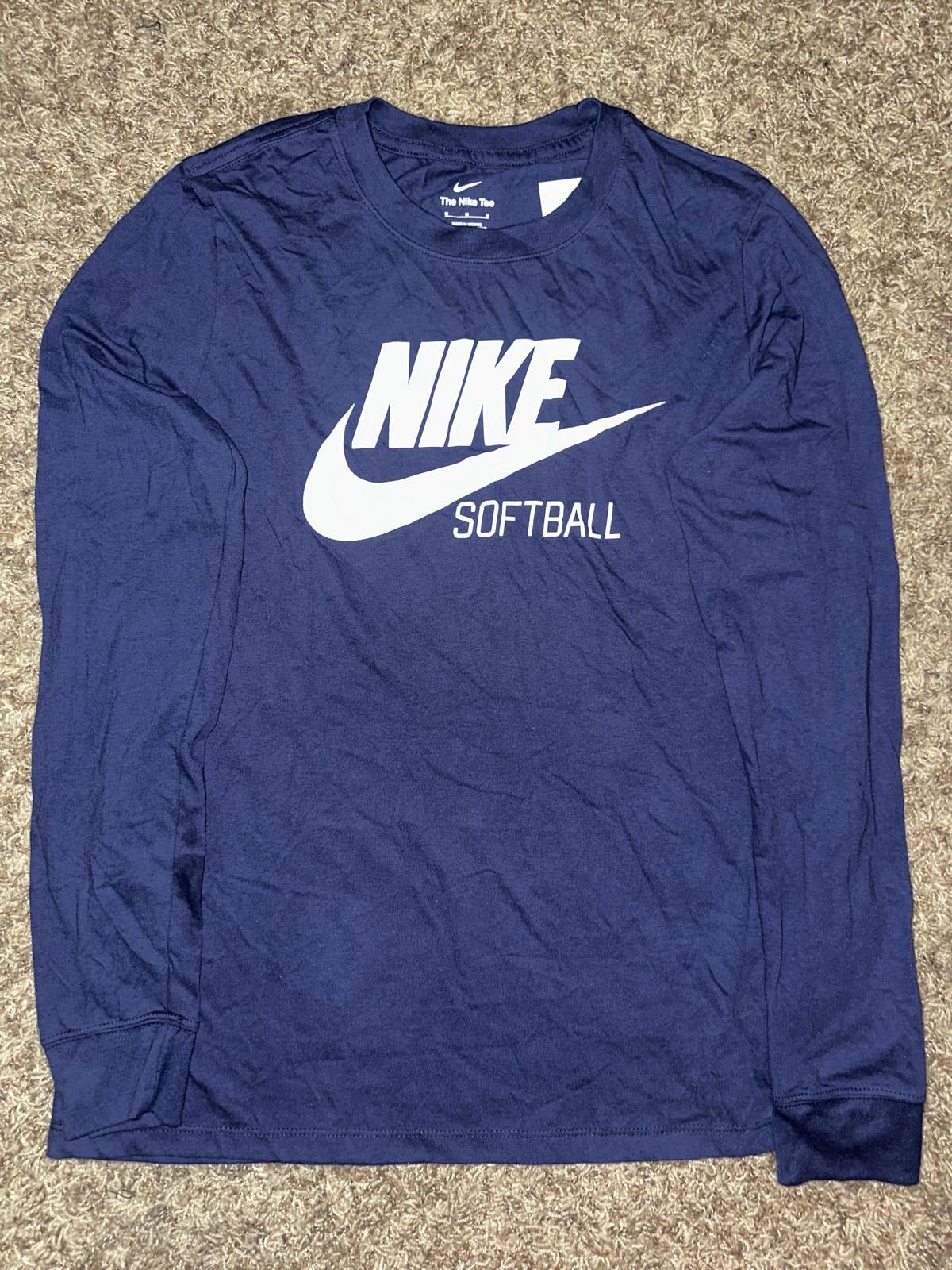 Nike Nike Swoosh Women's Softball Long-Sleeve T-Shirt Size M / US 6-8 / IT 42-44 - 1 Thumbnail