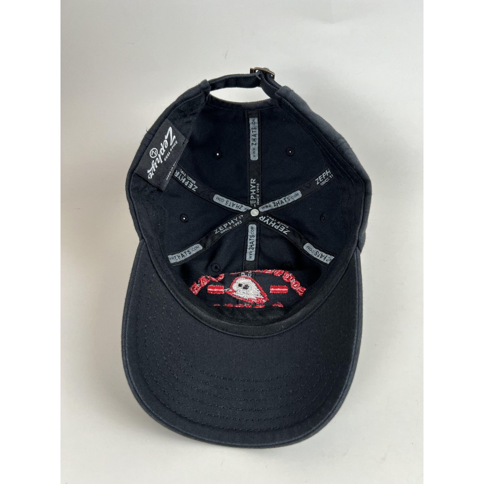 Zephyr Southern Utah Thunderbirds Hat Cap Strap Back Mens Black NCA Size ONE SIZE - 6 Thumbnail