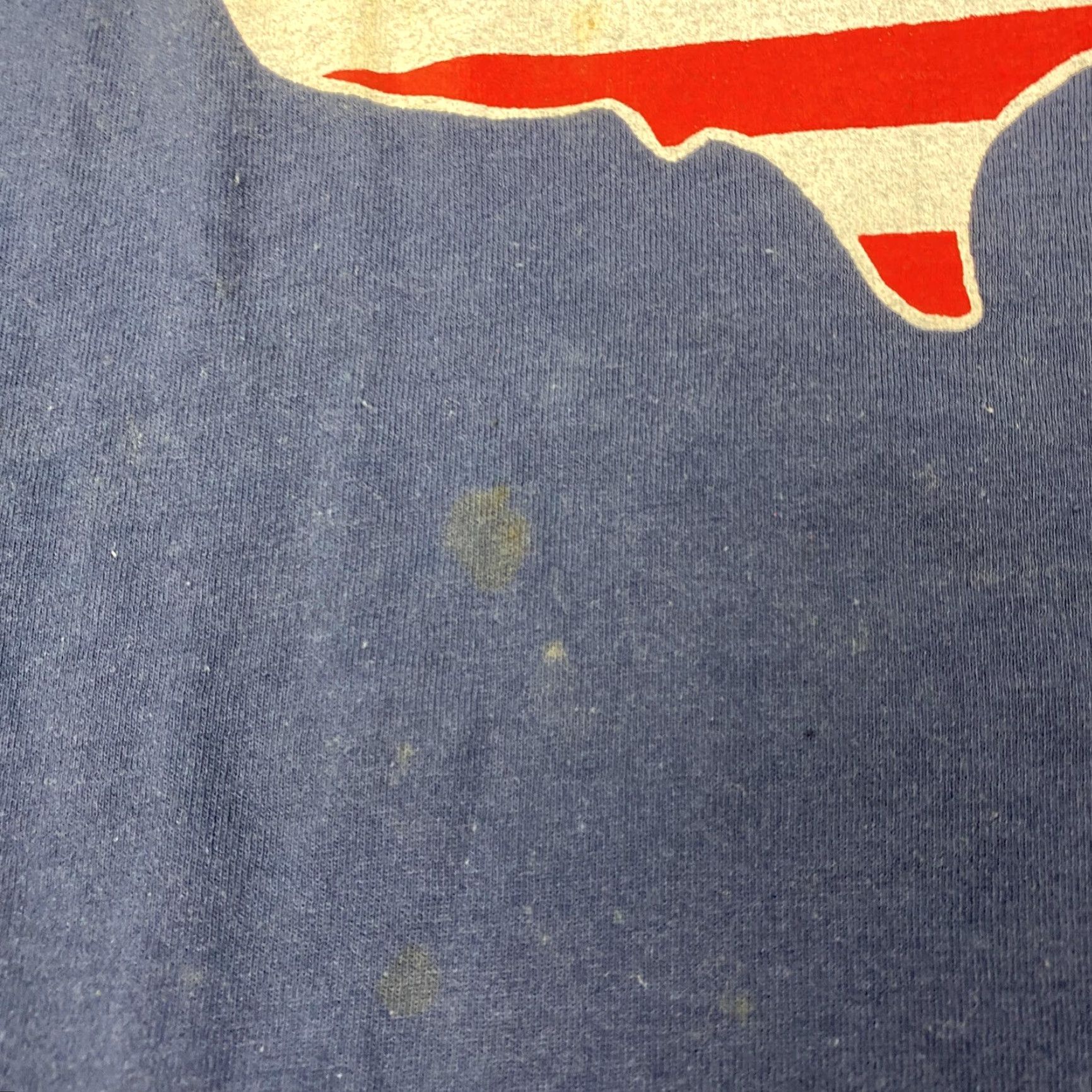 Vintage VINTAGE The Statlers Shirt Tee Mens Large Blue USA Flag Country Made USA 90s Size US L / EU 52-54 / 3 - 3 Thumbnail