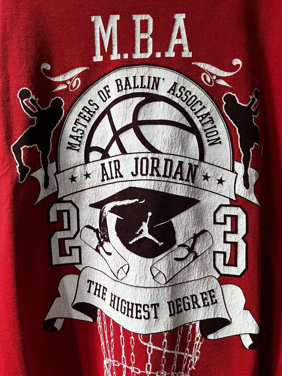 Jordan Brand Vintage Air Jordan t-shirt 90s Size US M / EU 48-50 / 2 - 2 Thumbnail