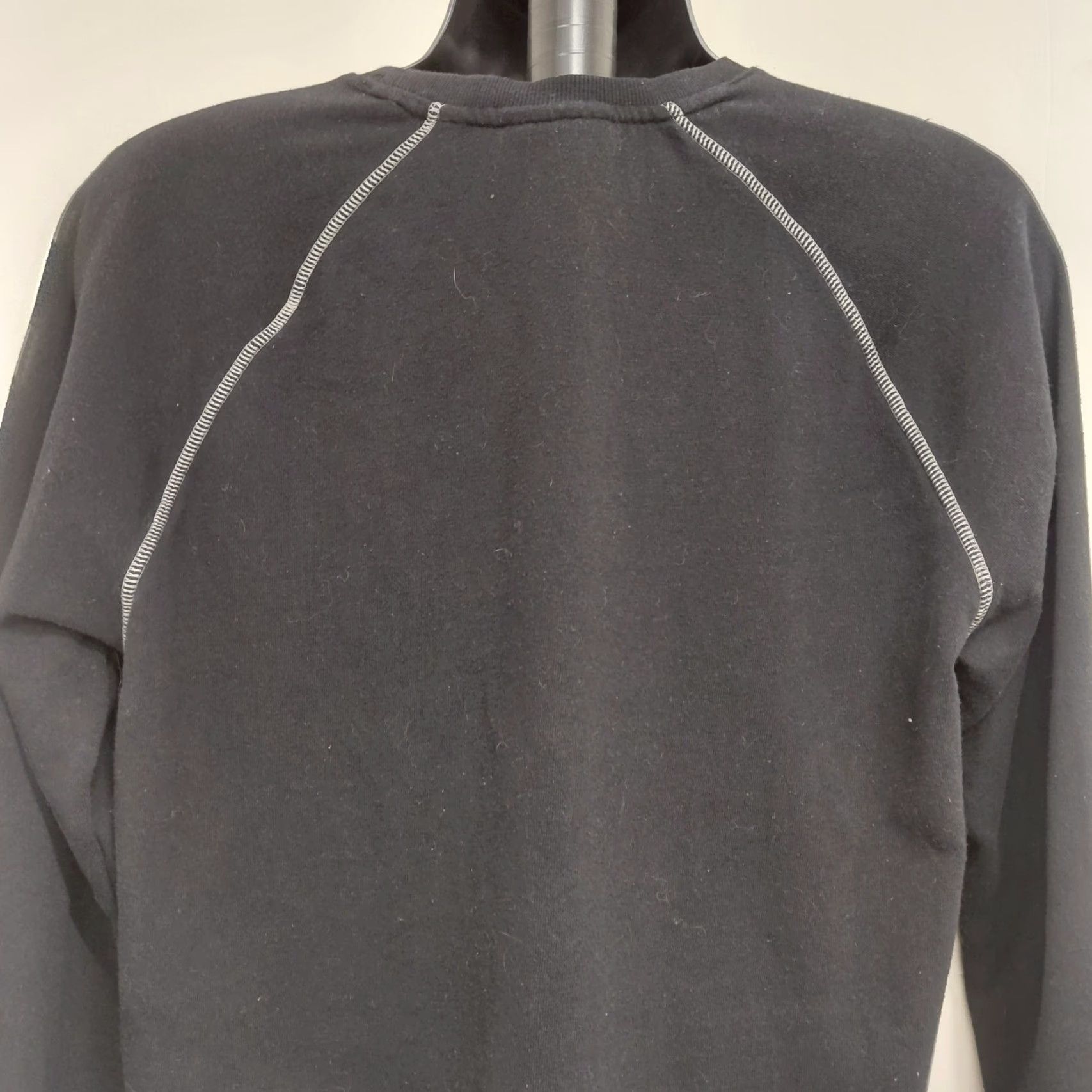 Reebok Reebok Sweatshirt Men Large Black Logo Long Sleeve Crewneck Size US L / EU 52-54 / 3 - 5 Thumbnail
