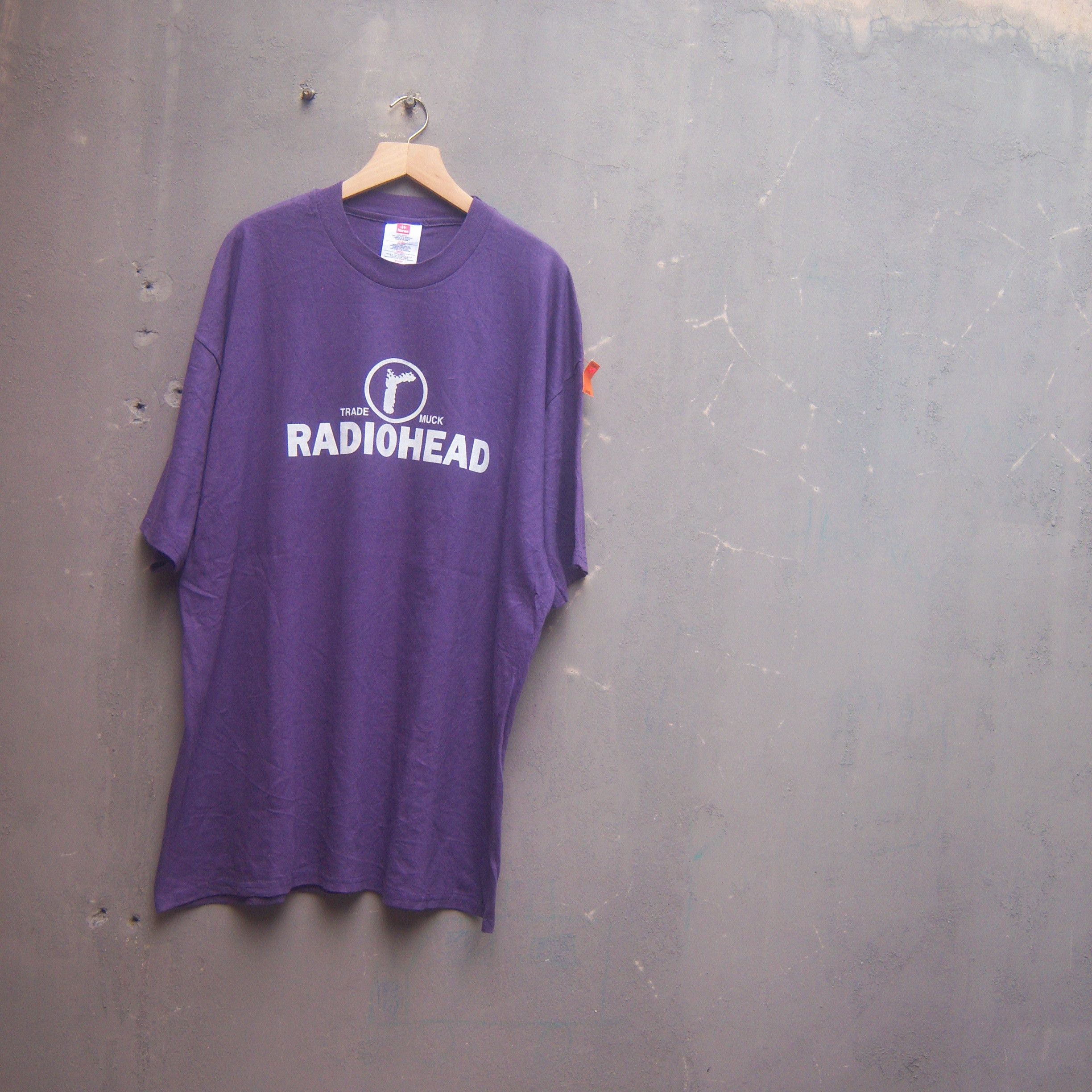 Band Tees × Vintage Rare Radiohead Trade Muck Vintage 90s Size US L / EU 52-54 / 3 - 2 Thumbnail
