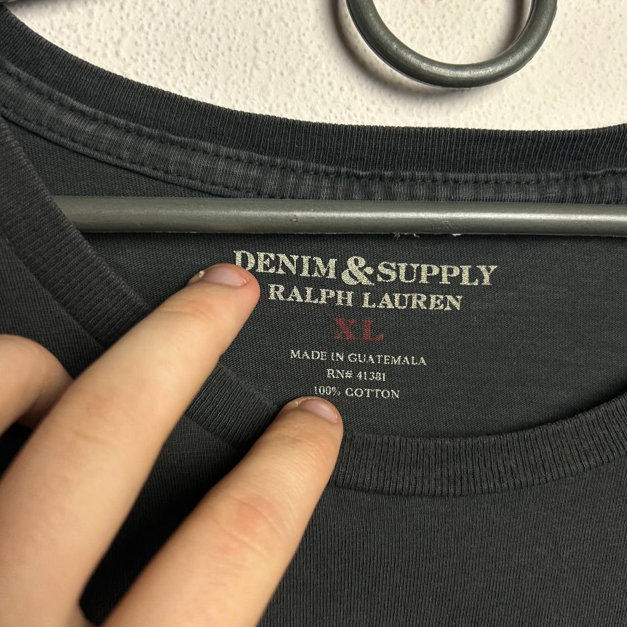 Denim & Supply Ralph Lauren Designer Denim & Supply Ralph Lauren big logo streetwear tee Size US XL / EU 56 / 4 - 5 Thumbnail