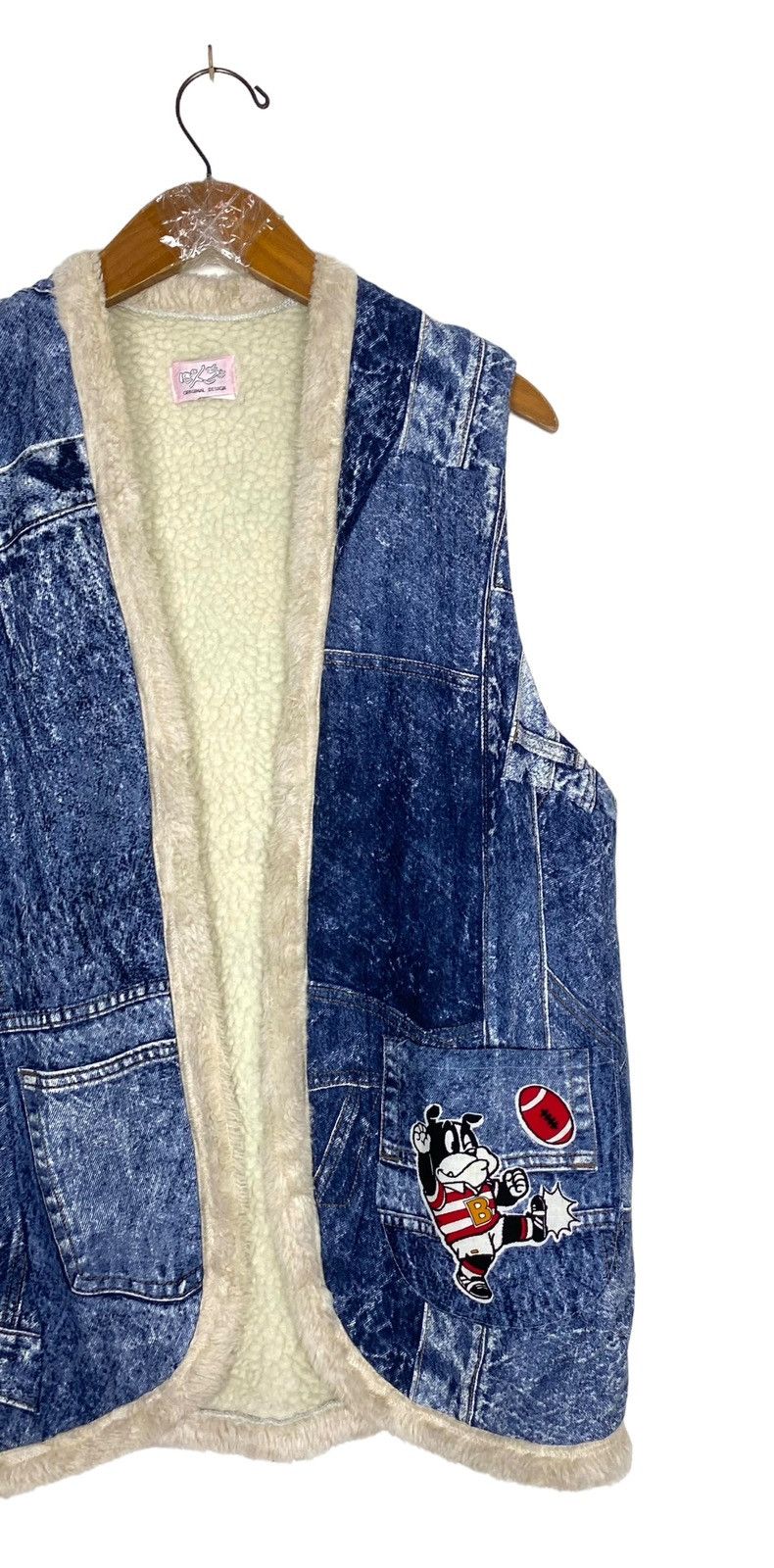Japanese Brand Rare ‼️ Super Star Rugby World Cup Padded Vest Sherpa Size US S / EU 44-46 / 1 - 5 Thumbnail