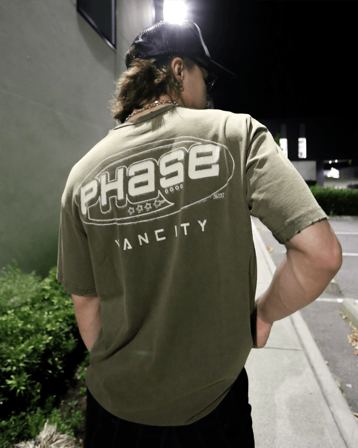 PHASE Garments Sketch "P2K" (Army Green) T-Shirt Size Medium Size US M / EU 48-50 / 2 - 4 Thumbnail
