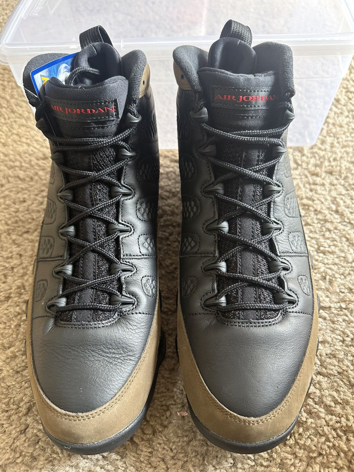 Jordan Brand Size 12 - Jordan 9 Retro Olive (2024) (HV4794-030) Size US 12 / EU 45 - 3 Thumbnail