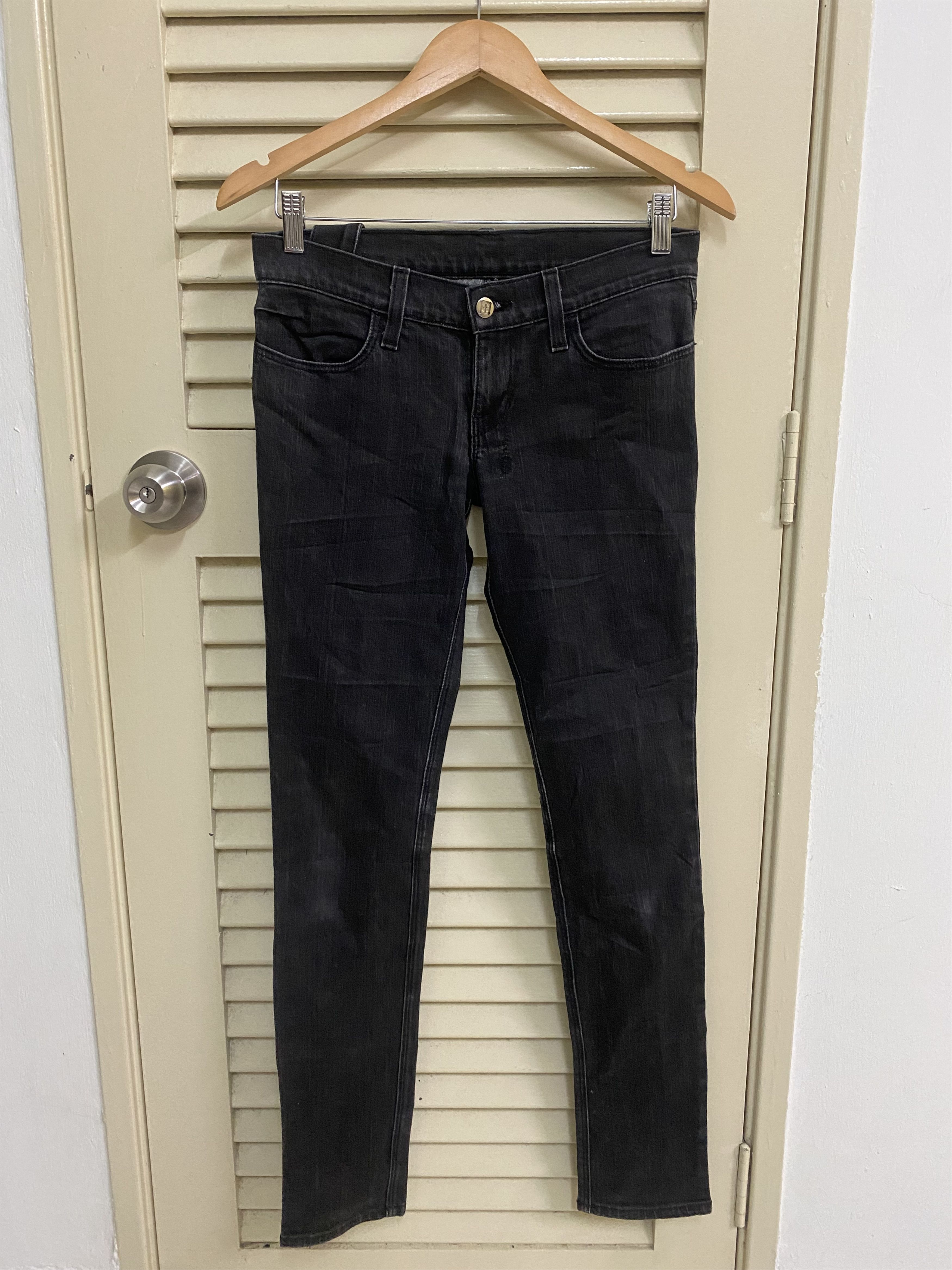 Ksubi Ksubi Skinny Pins Black Squawk Denim Size US 29 - 2 Thumbnail