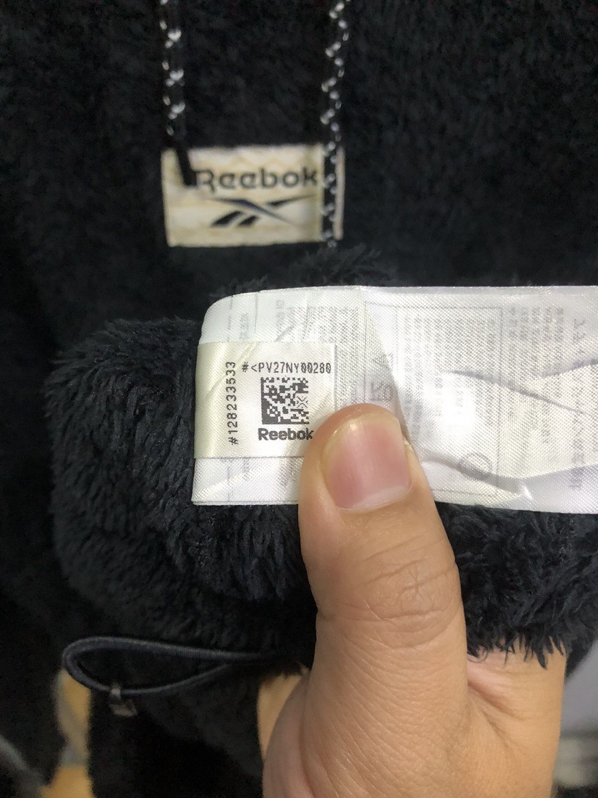 Reebok Reebok Sherpa Hoodie w/ Hood & Logo Lining Detail Size US L / EU 52-54 / 3 - 12 Thumbnail