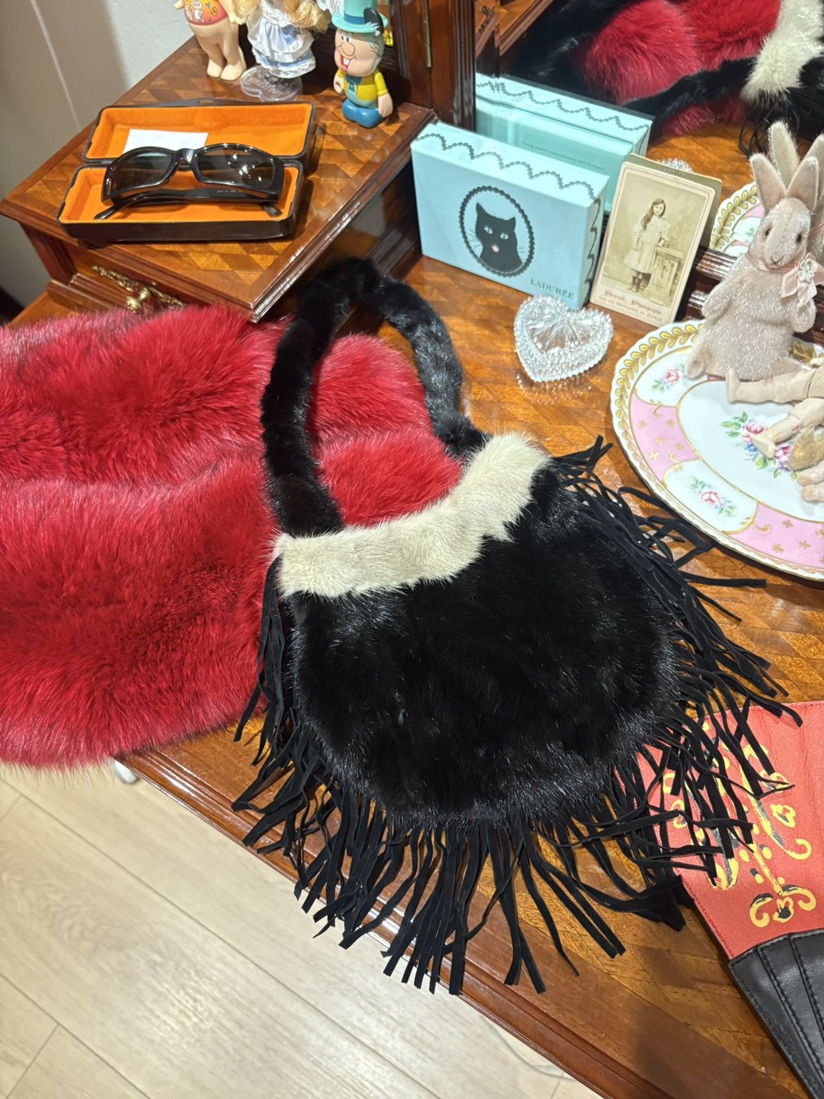Vintage fur bag Size ONE SIZE - 5 Thumbnail