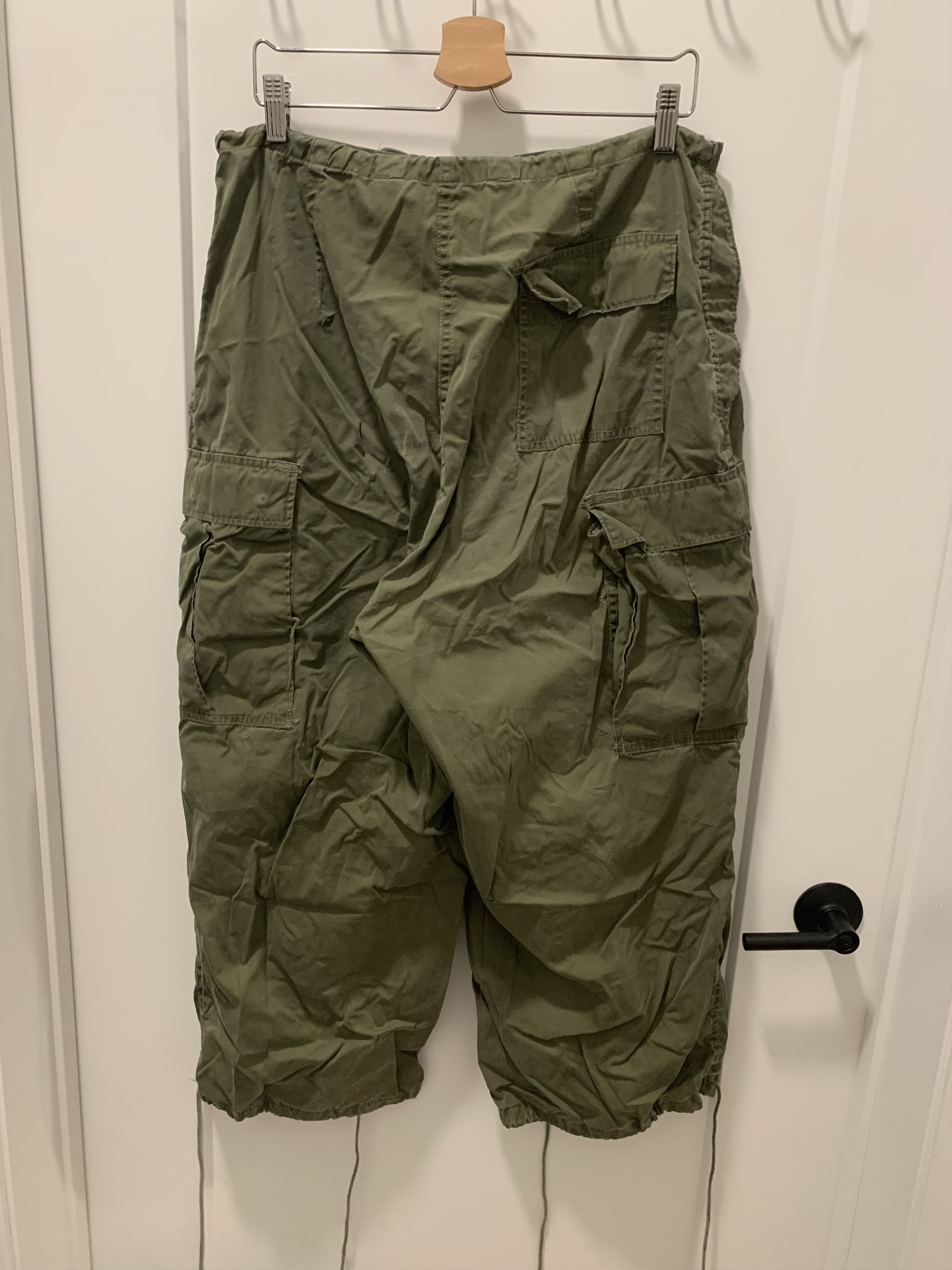 Vintage vintage rare ww2 Paratrooper Pants Overcoat design relex fit Size US 34 / EU 50 - 2 Thumbnail