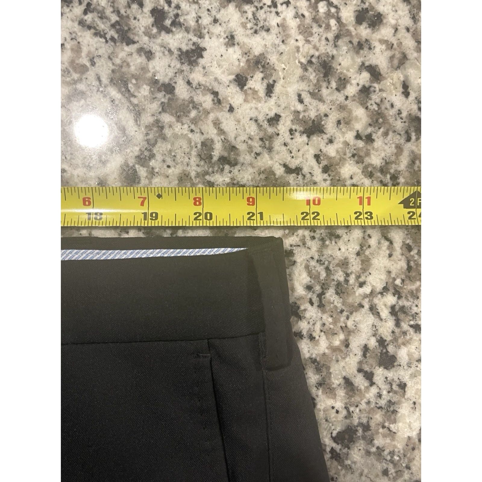Peter Millar Men's Peter Millar EB78 Black Durham Performance Trouser Golf Casual Pant 42x30 Mens Size US 42 / EU 58 - 3 Thumbnail