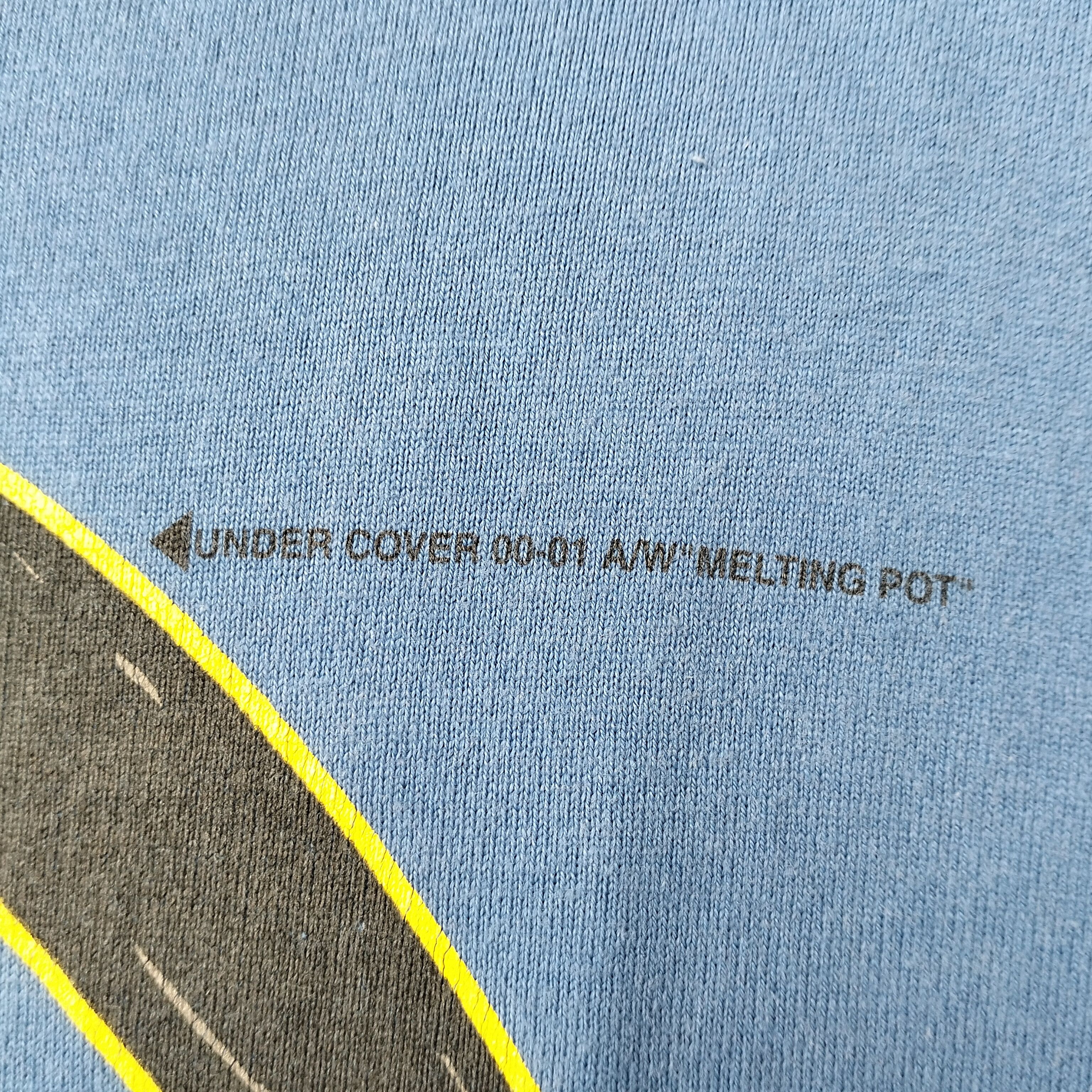 Japanese Brand VINTAGE A/W 2000-2001 UNDERCOVER JUN TAKAHASHI MELTING POT Size US M / EU 48-50 / 2 - 3 Thumbnail