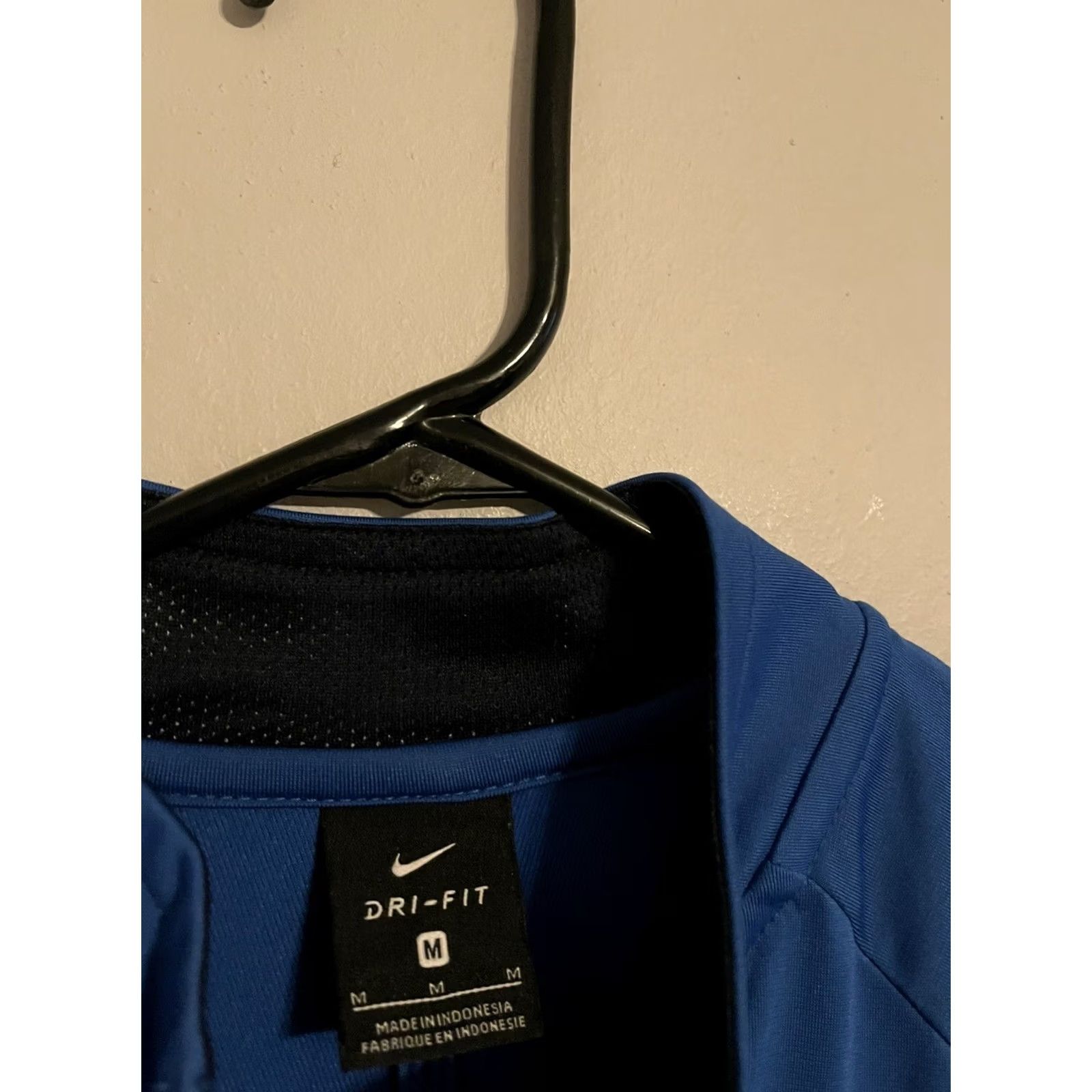 Nike VINTAGE Saint Louis Billikens SLU Nike Full Zip Warm-Up Track Jacket Womens Medium M Blue Nike Track Jacket Women’s M Blue Size M / US 6-8 / IT 42-44 - 4 Thumbnail